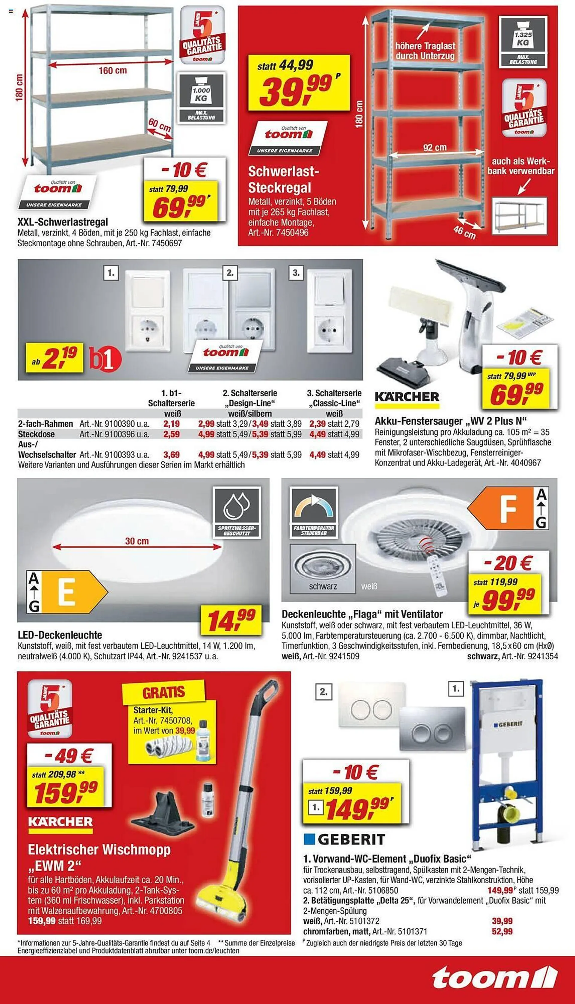 toom Baumarkt Prospekt von 27. Juli bis 2. August 2024 - Prospekt seite 11