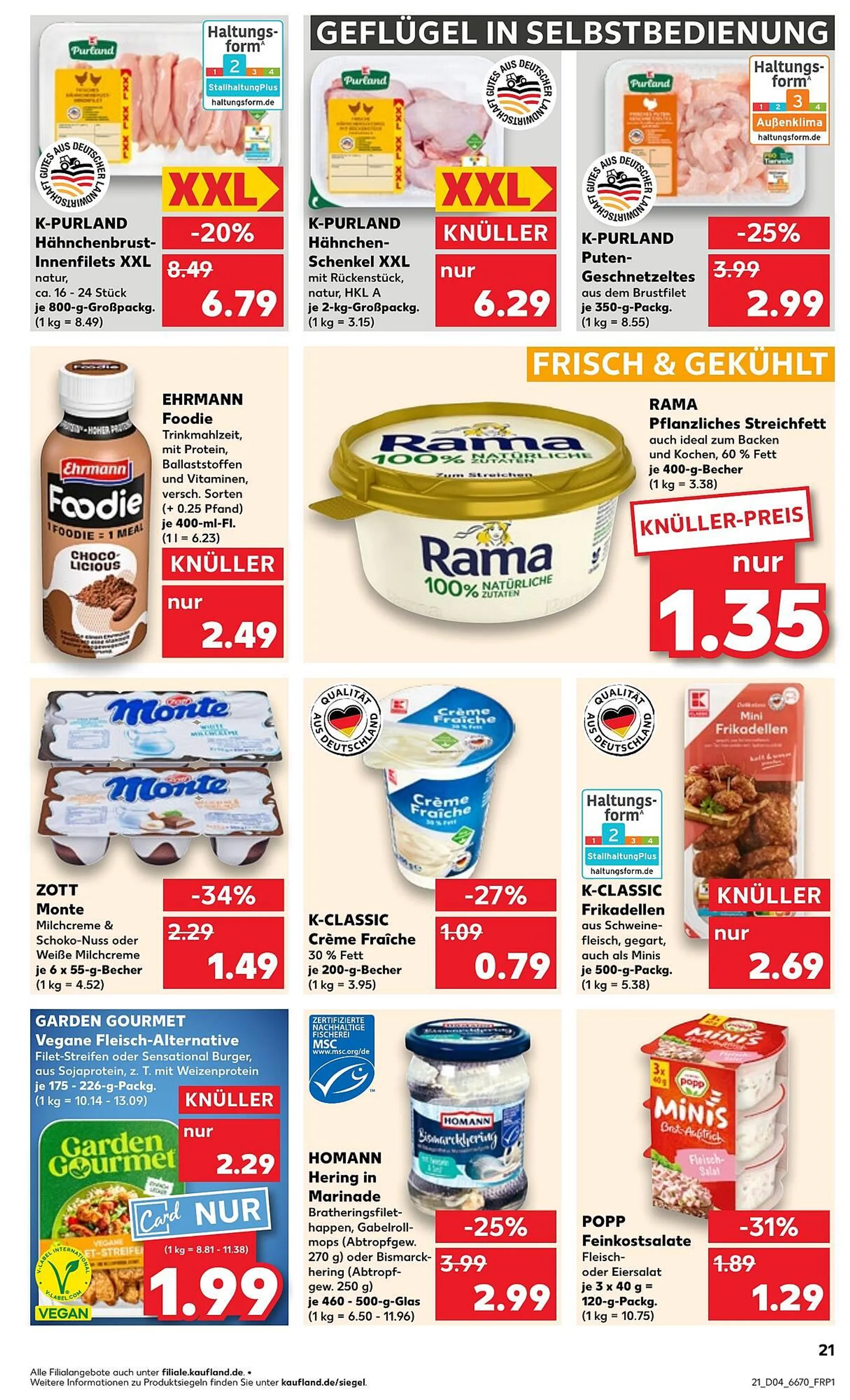 Kaufland Prospekt von 23. Januar bis 29. Januar 2025 - Prospekt seite 21