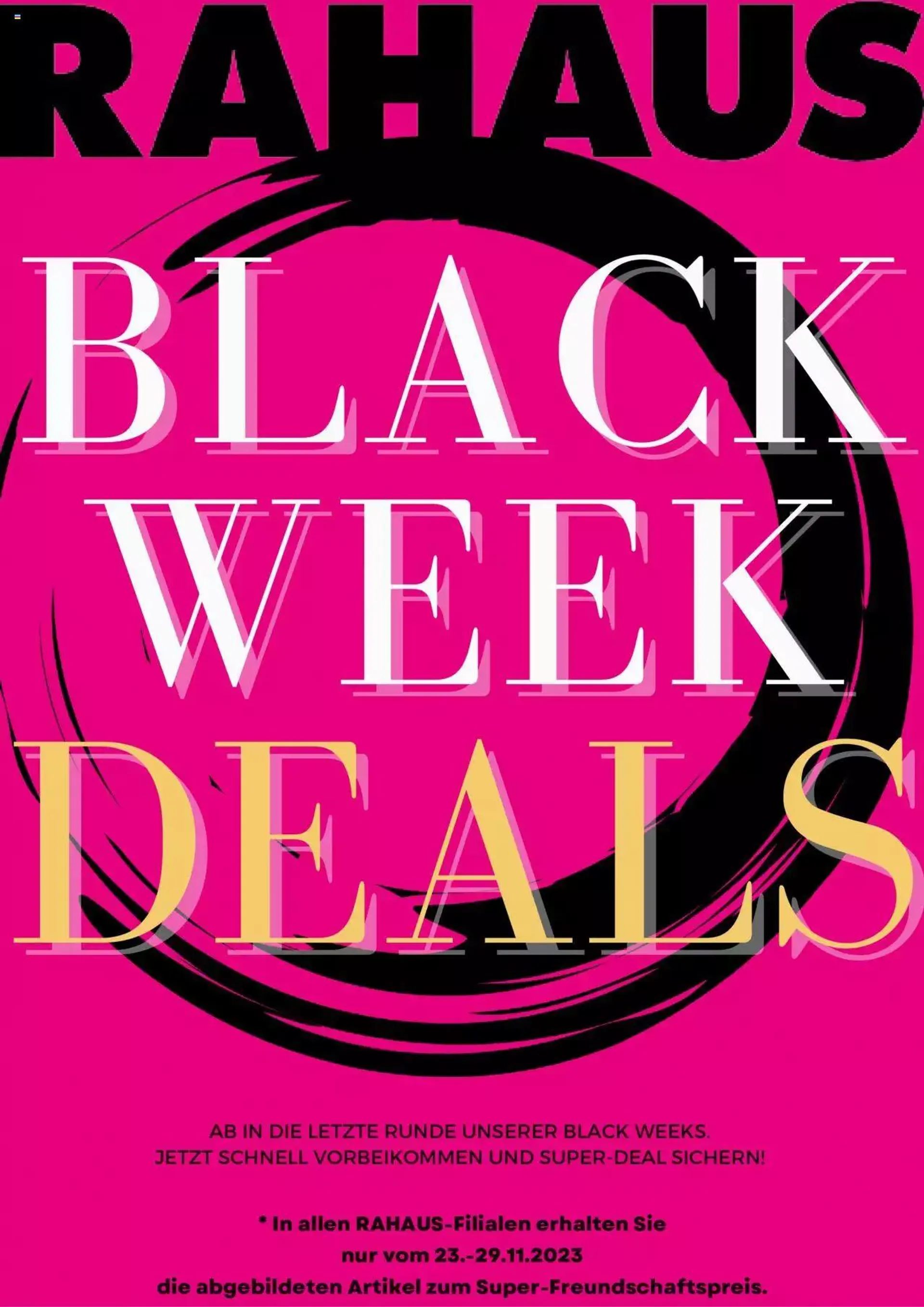 Rahaus - Black Week Deals - 0