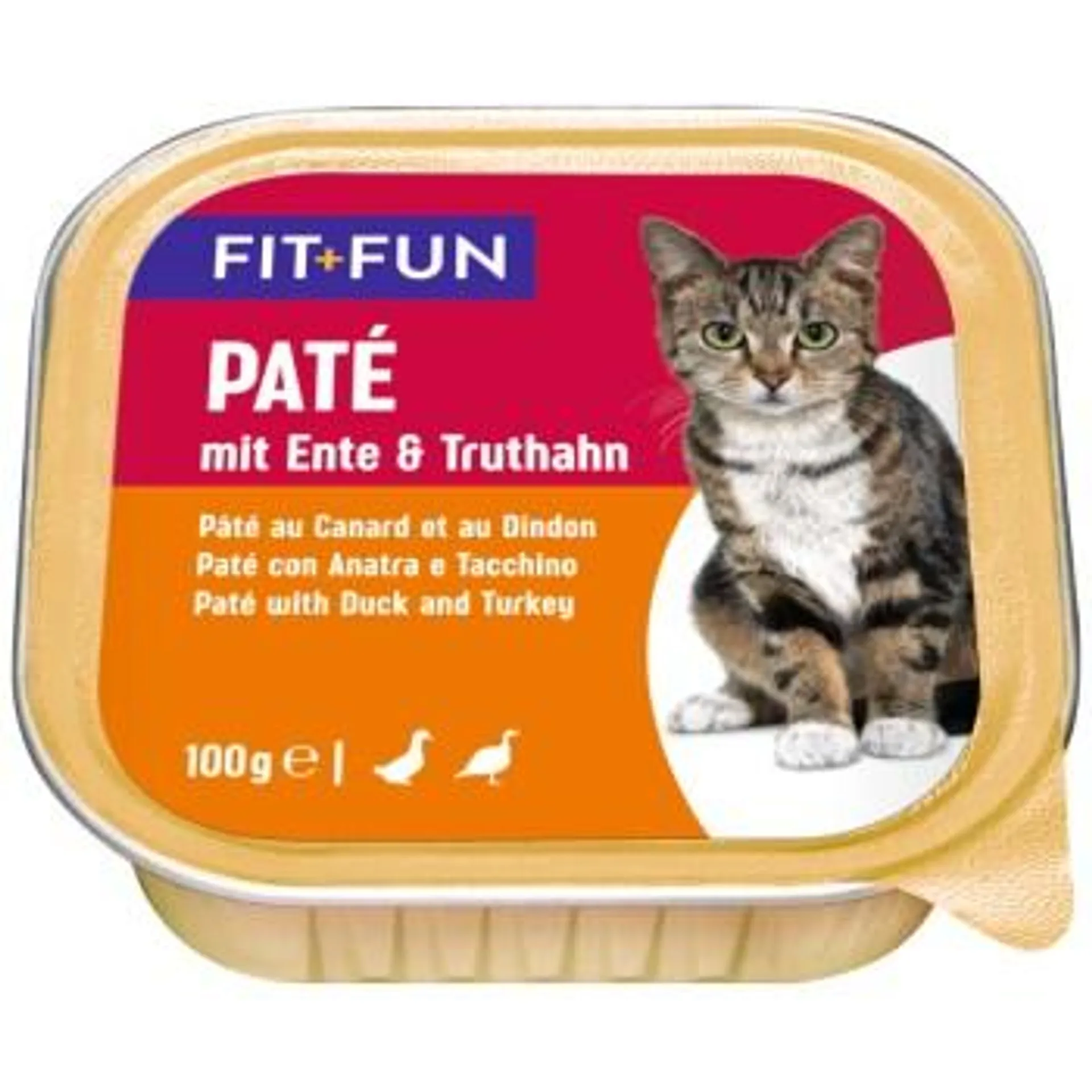 FIT+FUN Adult Paté Ente & Truthahn 16x100 g