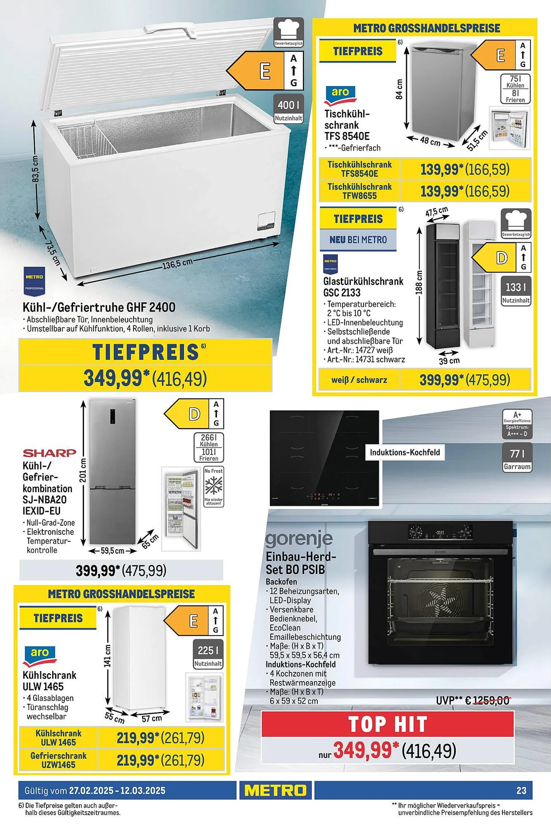 METRO Prospekt von 27. Februar bis 12. März 2025 - Prospekt seite 23