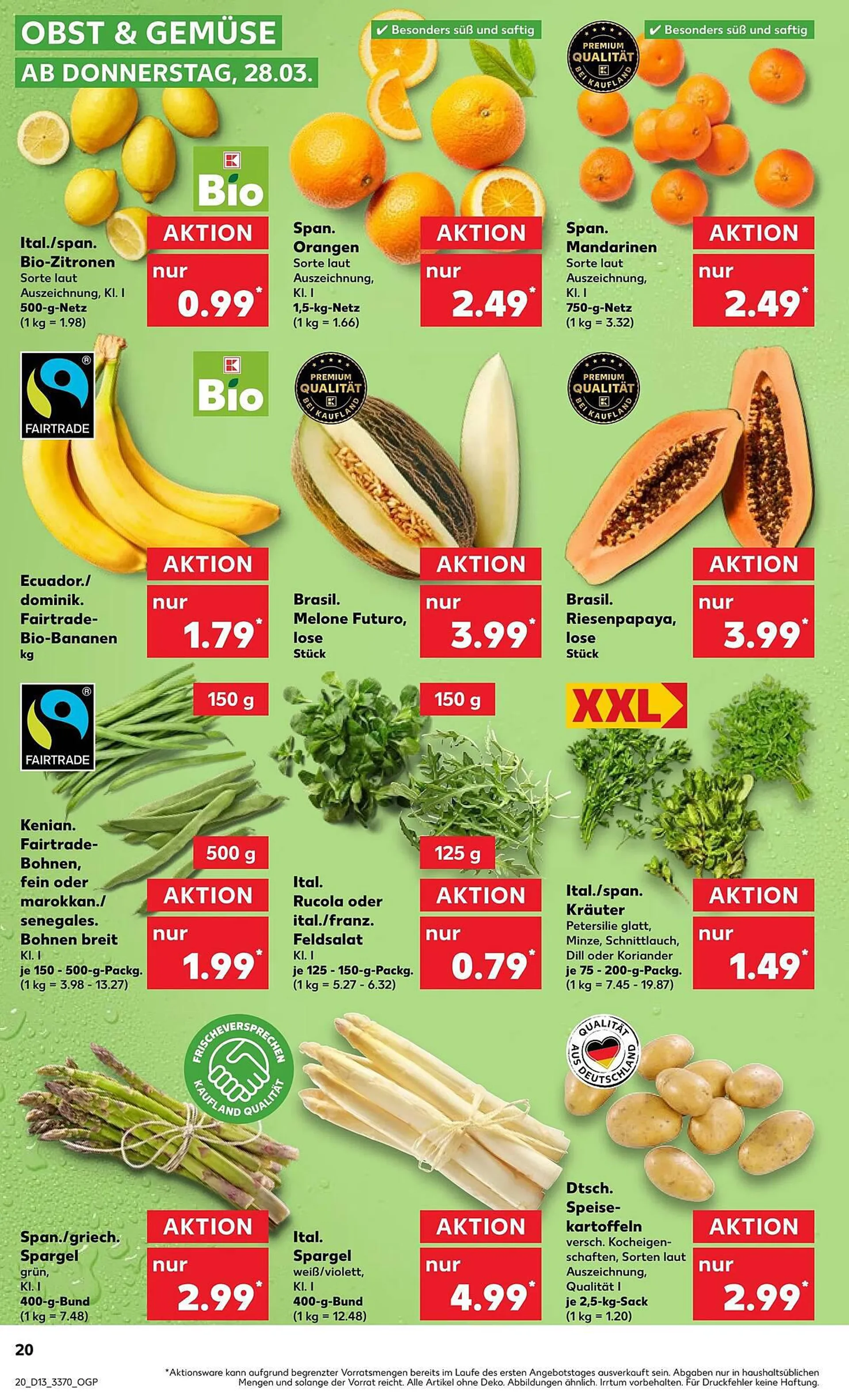 Kaufland Prospekt von 1. April bis 3. April 2024 - Prospekt seite 23