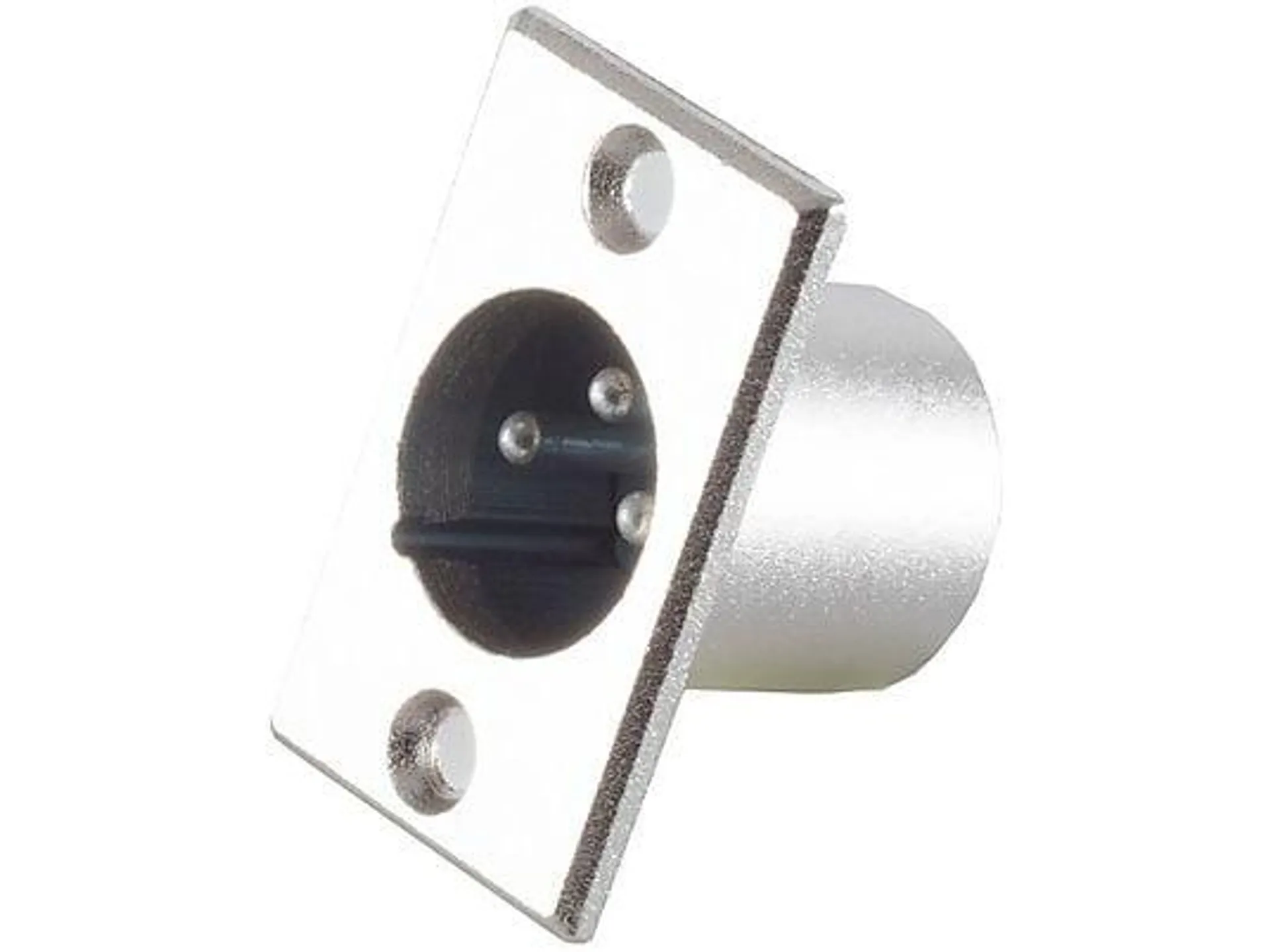 KABELBUDE XLR-Stecker, Flanscheinbau XLR