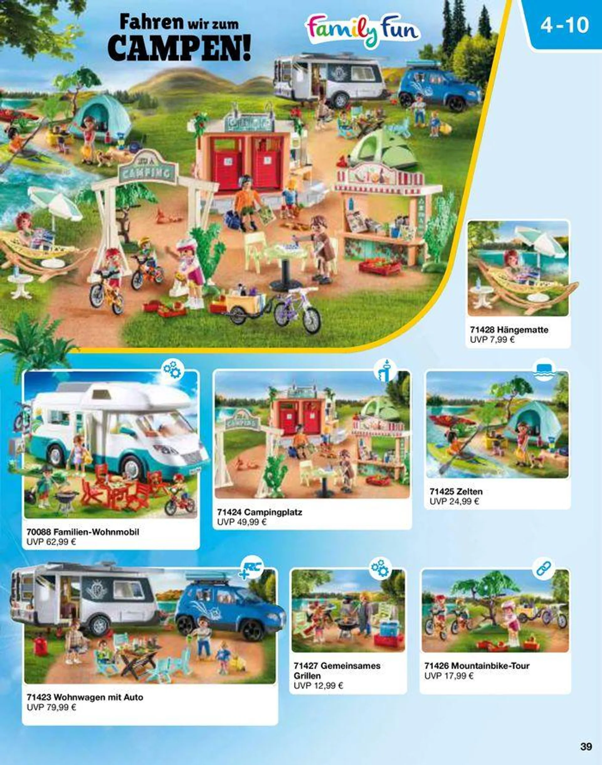 50 Years Of Playmobil von 9. Juli bis 31. Dezember 2024 - Prospekt seite 39