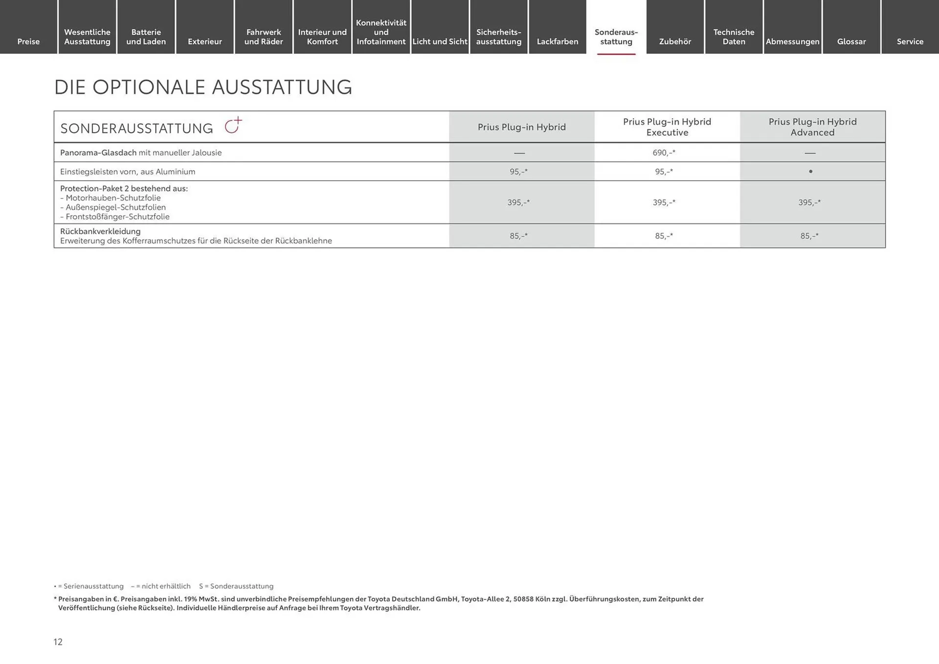 Toyota Prospekt von 7. Mai bis 7. Mai 2025 - Prospekt seite 12