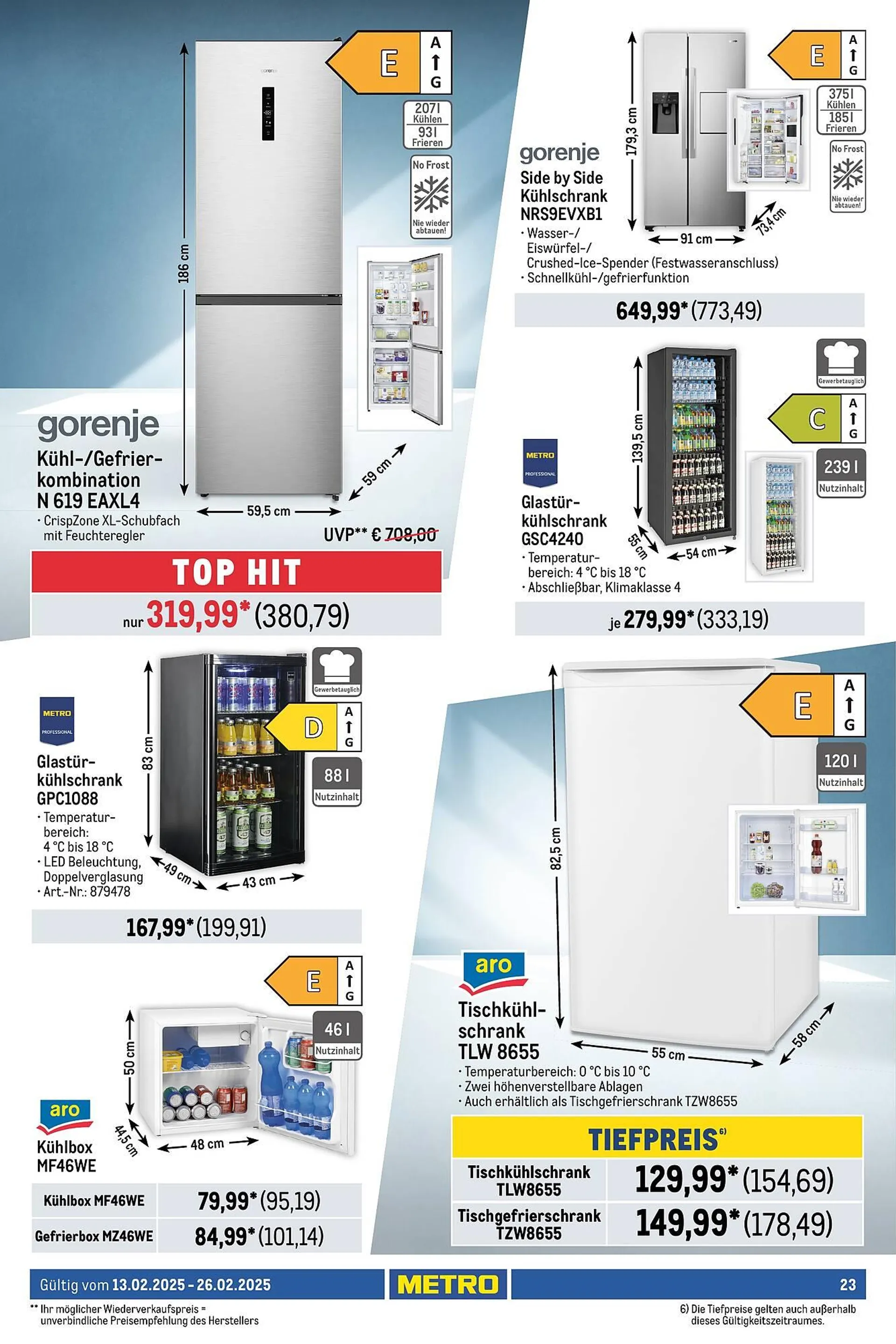 METRO Prospekt von 14. Februar bis 26. Februar 2025 - Prospekt seite 25