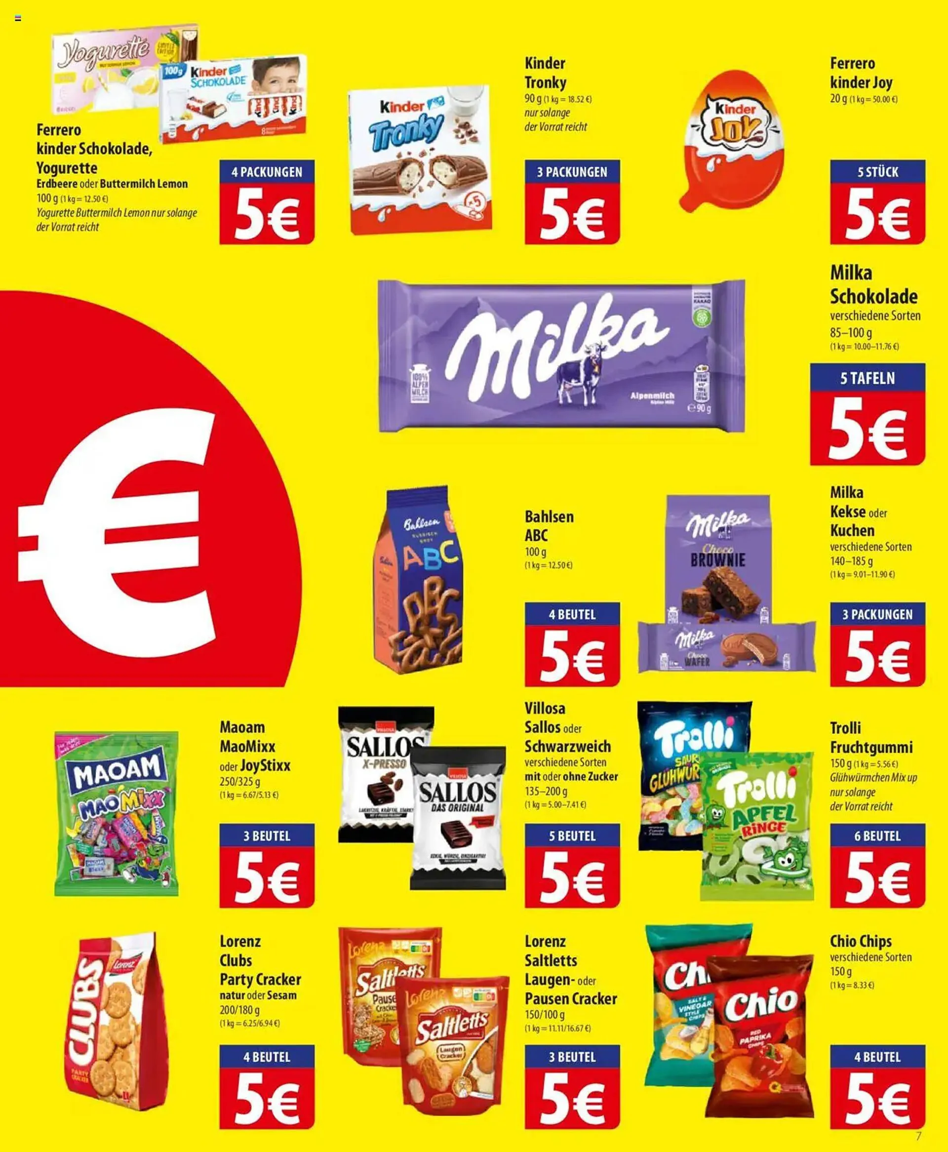 Famila Nord Ost Prospekt von 28. April bis 3. Mai 2025 - Prospekt seite 7