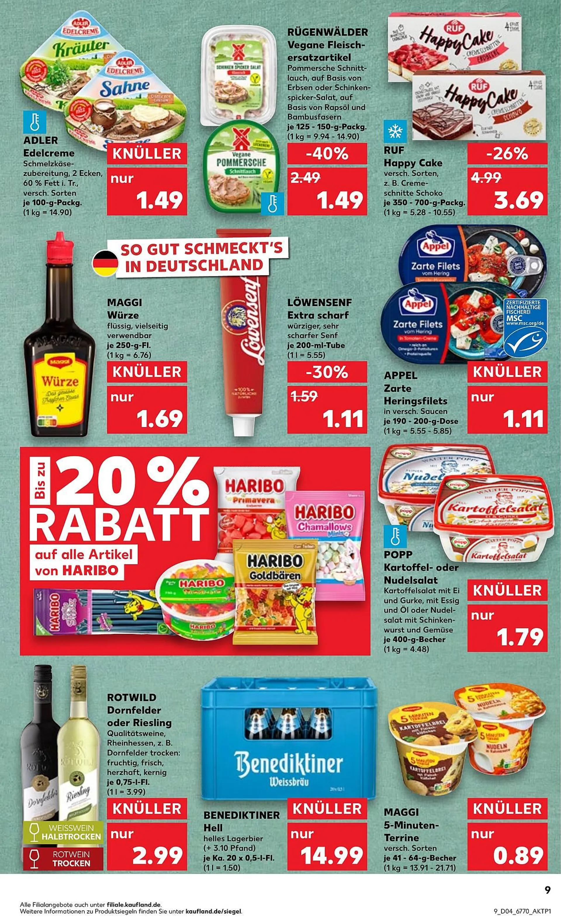 Kaufland Prospekt von 23. Januar bis 29. Januar 2025 - Prospekt seite 9