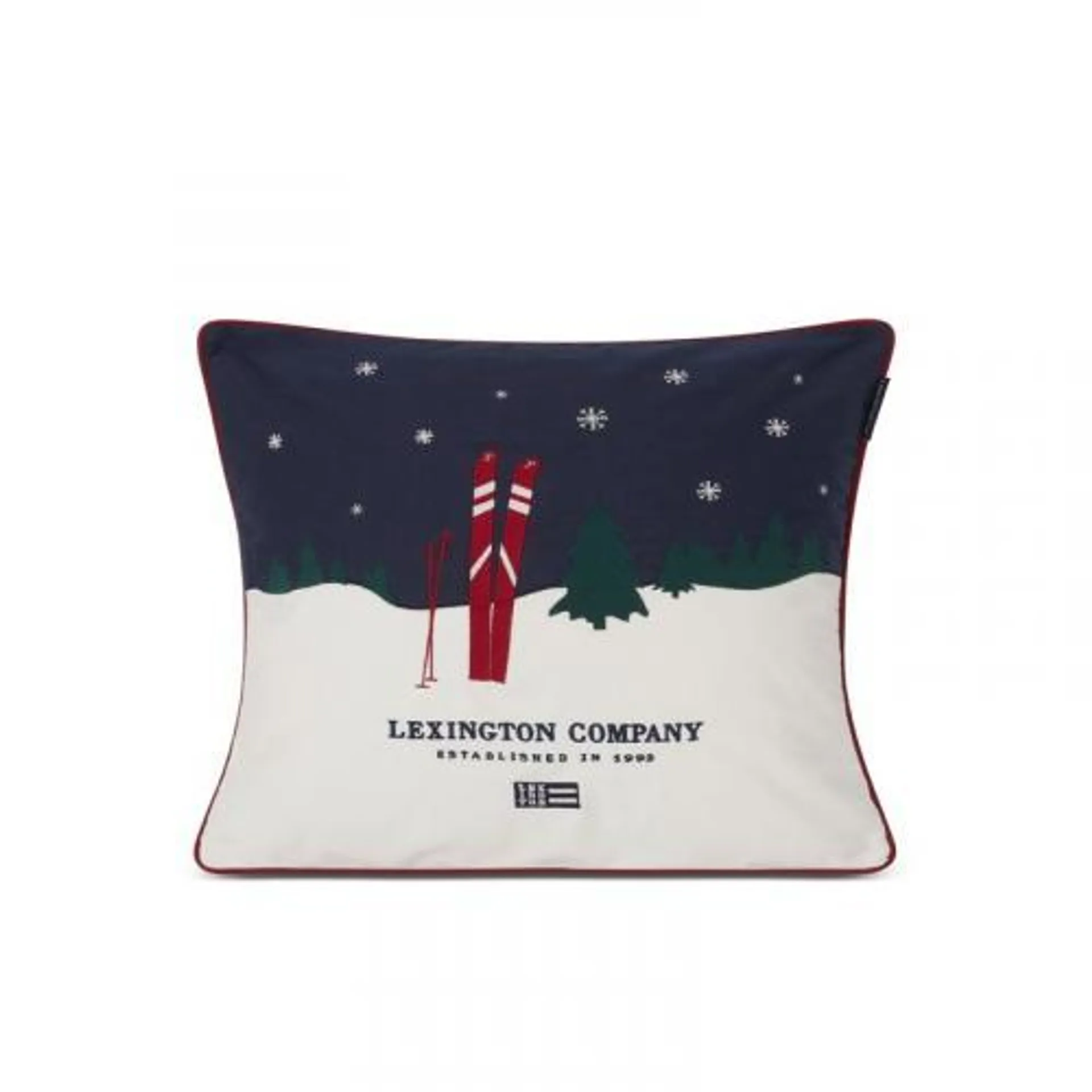 Lexington Kissenhülle Evening Skis Organic Cotton