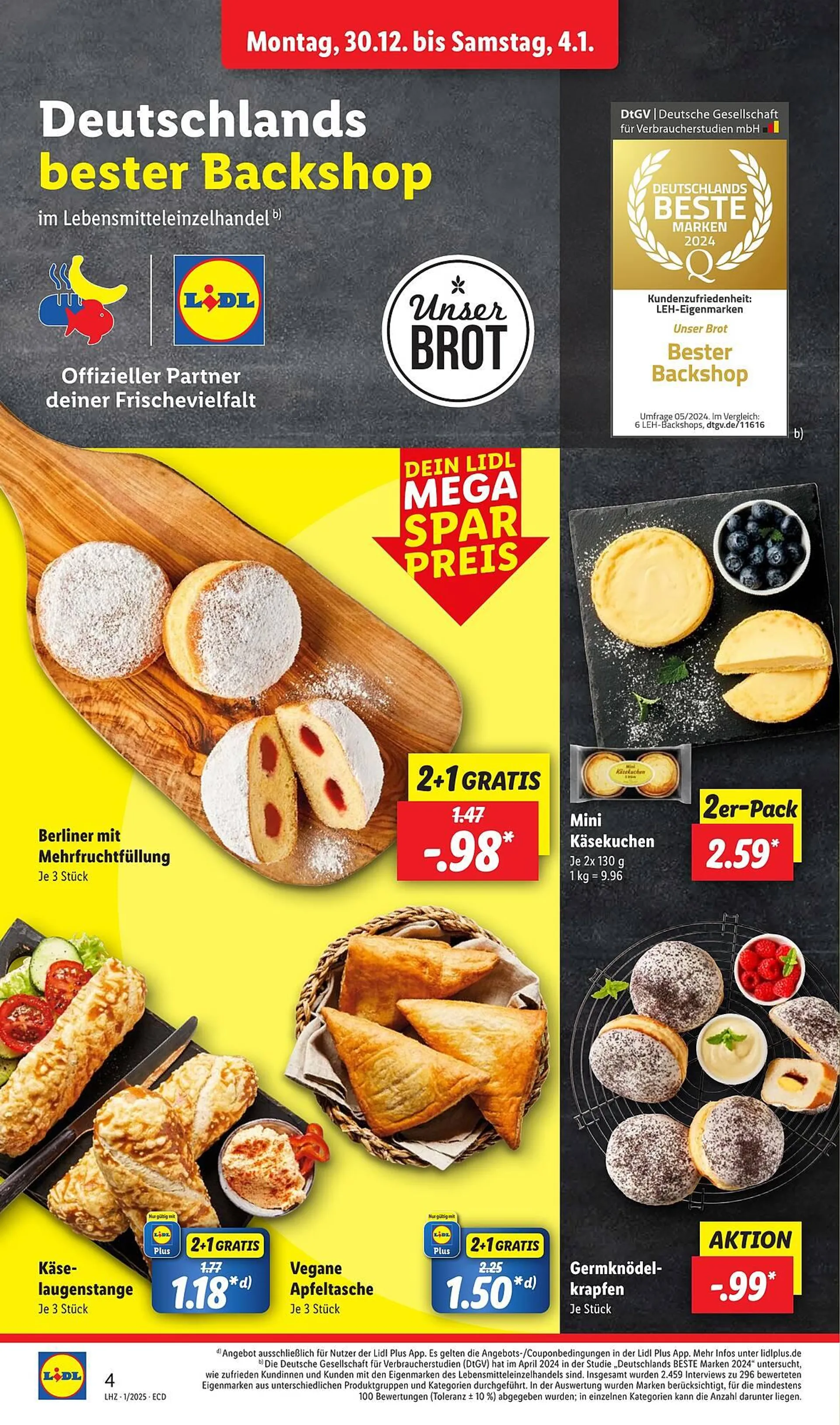 Lidl Prospekt von 30. Dezember bis 4. Januar 2026 - Prospekt seite 4