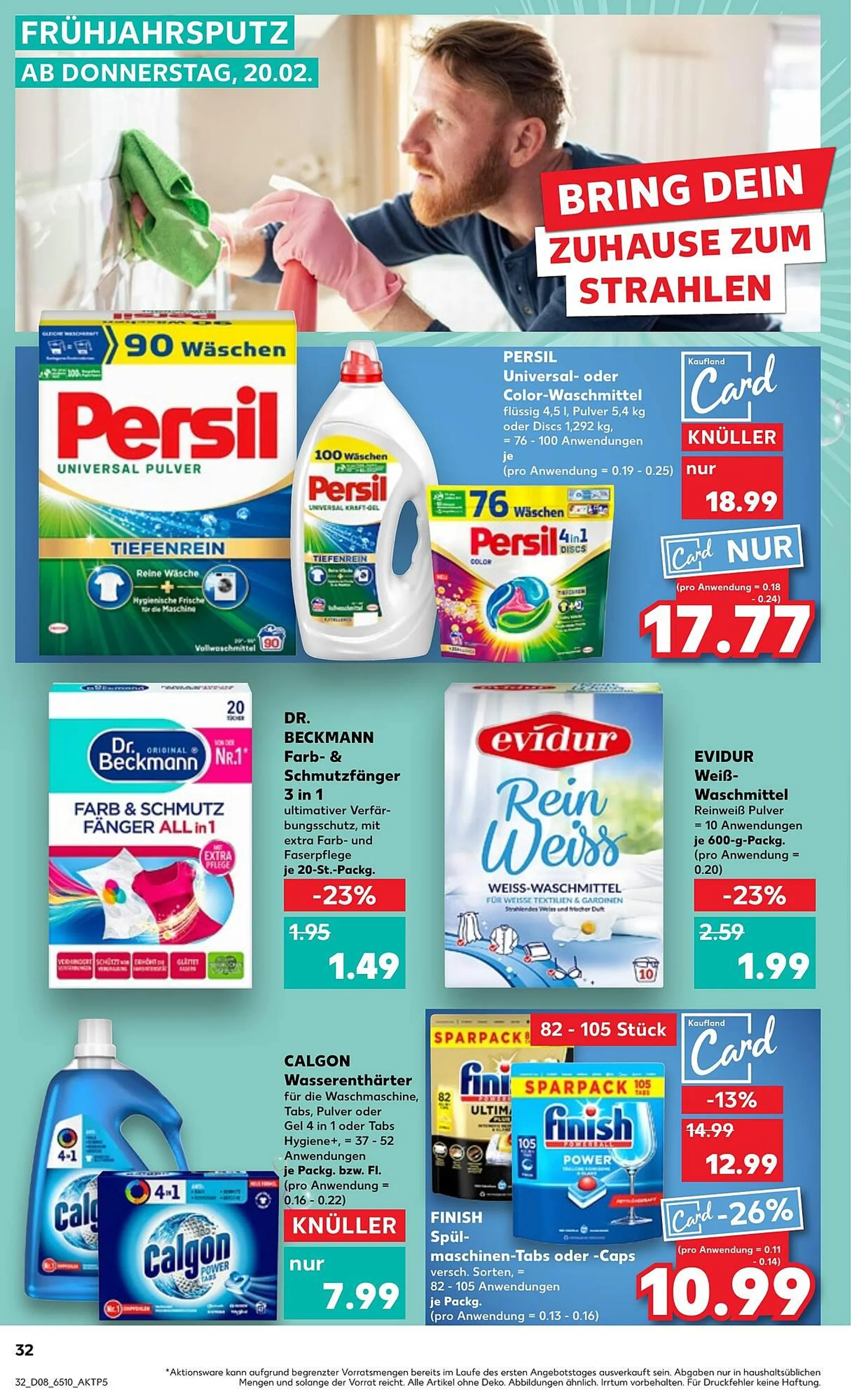 Kaufland Prospekt von 20. Februar bis 26. Februar 2025 - Prospekt seite 32