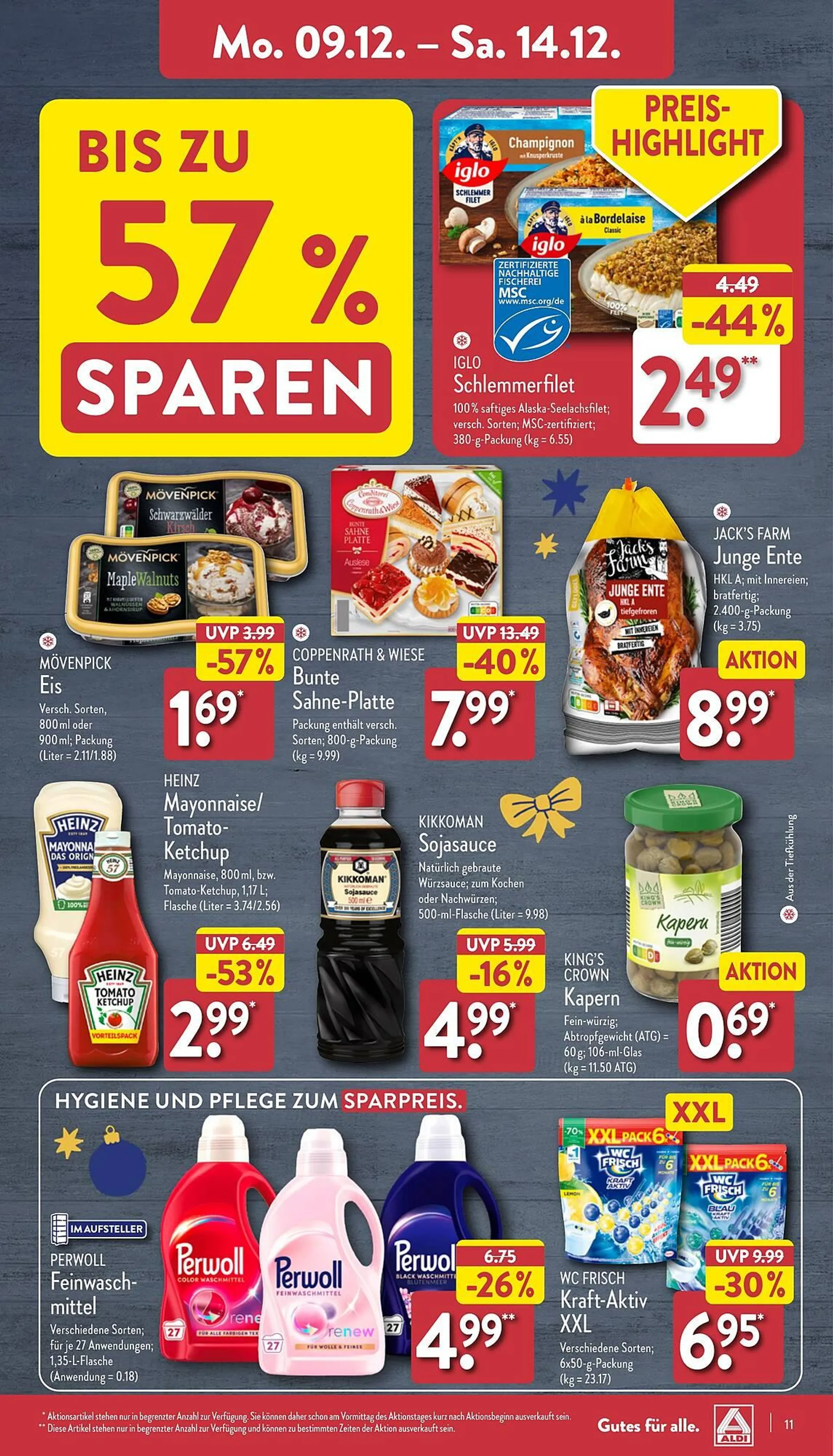 Aldi Nord Prospekt von 9. Dezember bis 14. Dezember 2024 - Prospekt seite 11