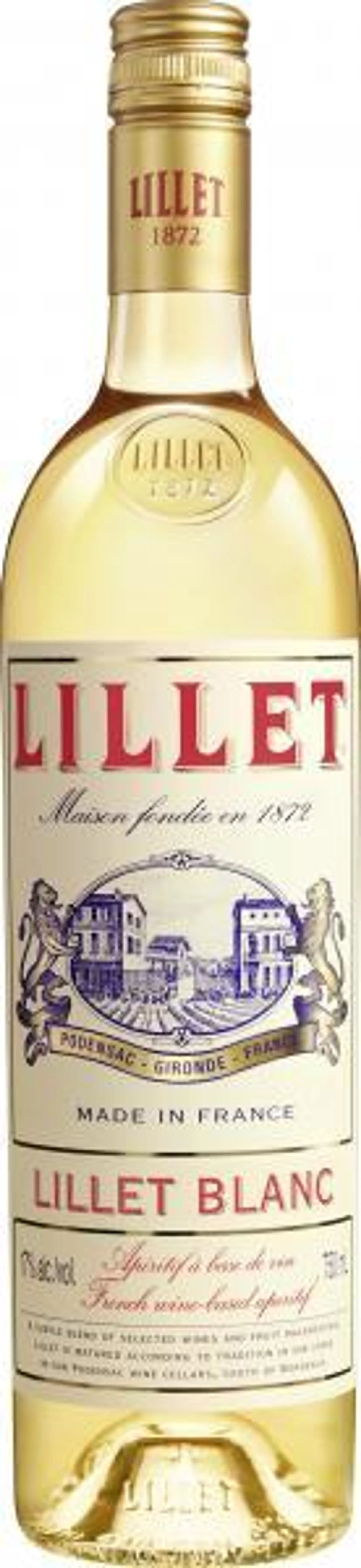 Lillet blanc Apéritif de France