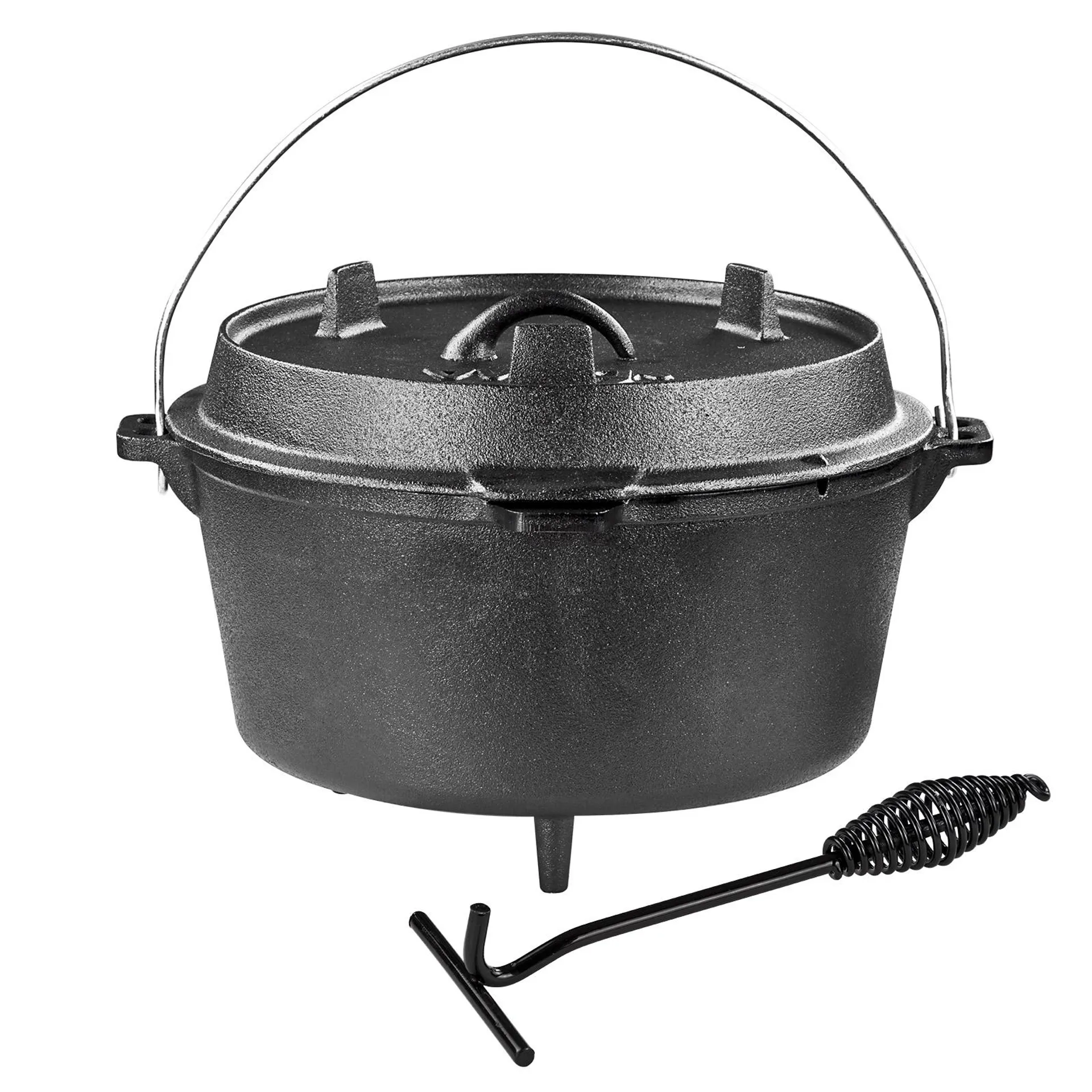 Gusseisen Feuertopf Marrakesch, 8 Liter, Dutch Oven, Schmortopf