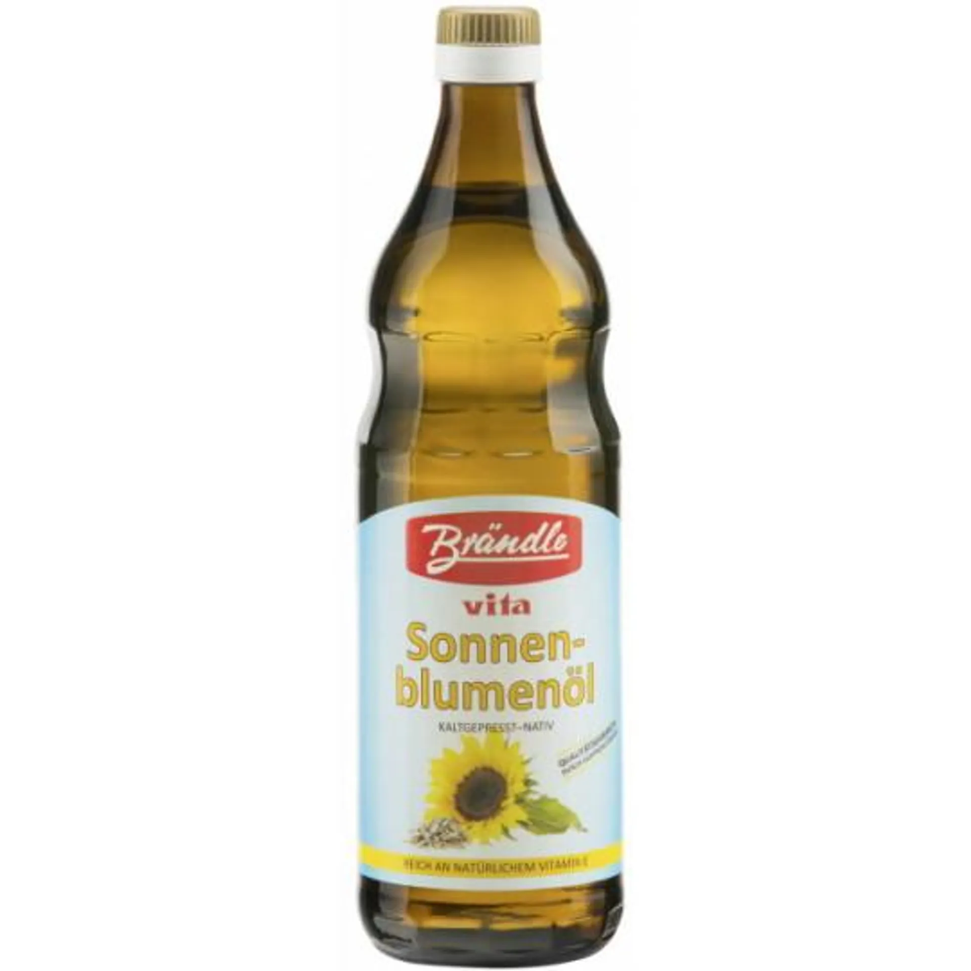 Brändle vita Sonnenblumenöl kaltgepresst 750ML