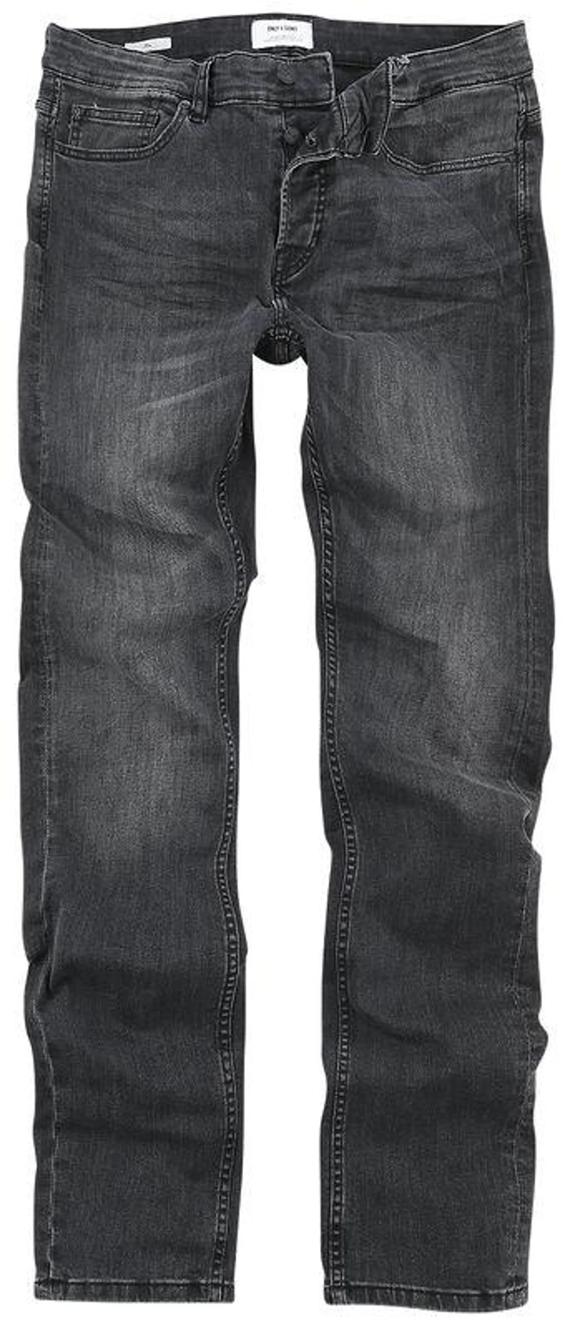 "Loom" Jeans schwarz von ONLY and SONS