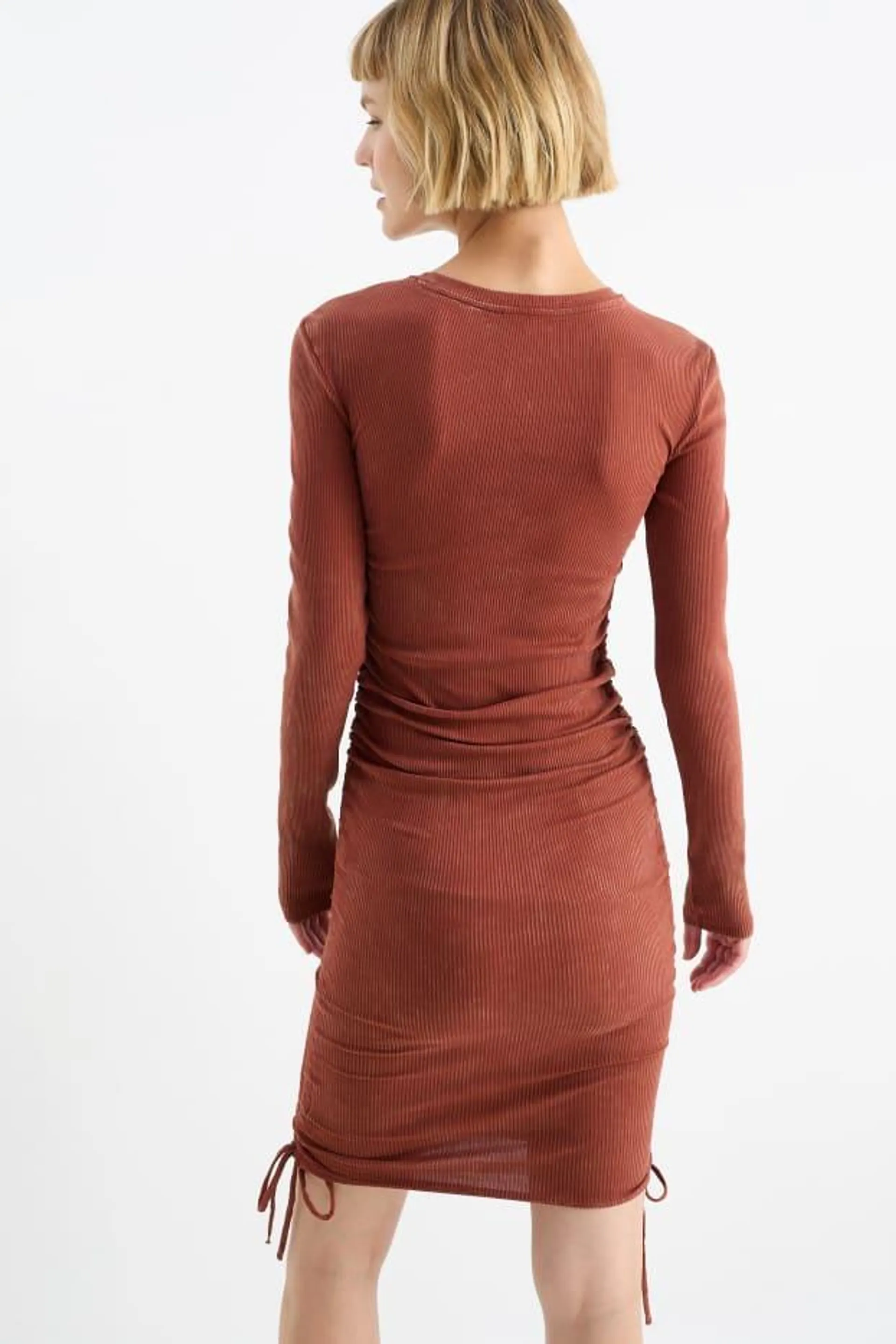 Bodycon dress - ribbed