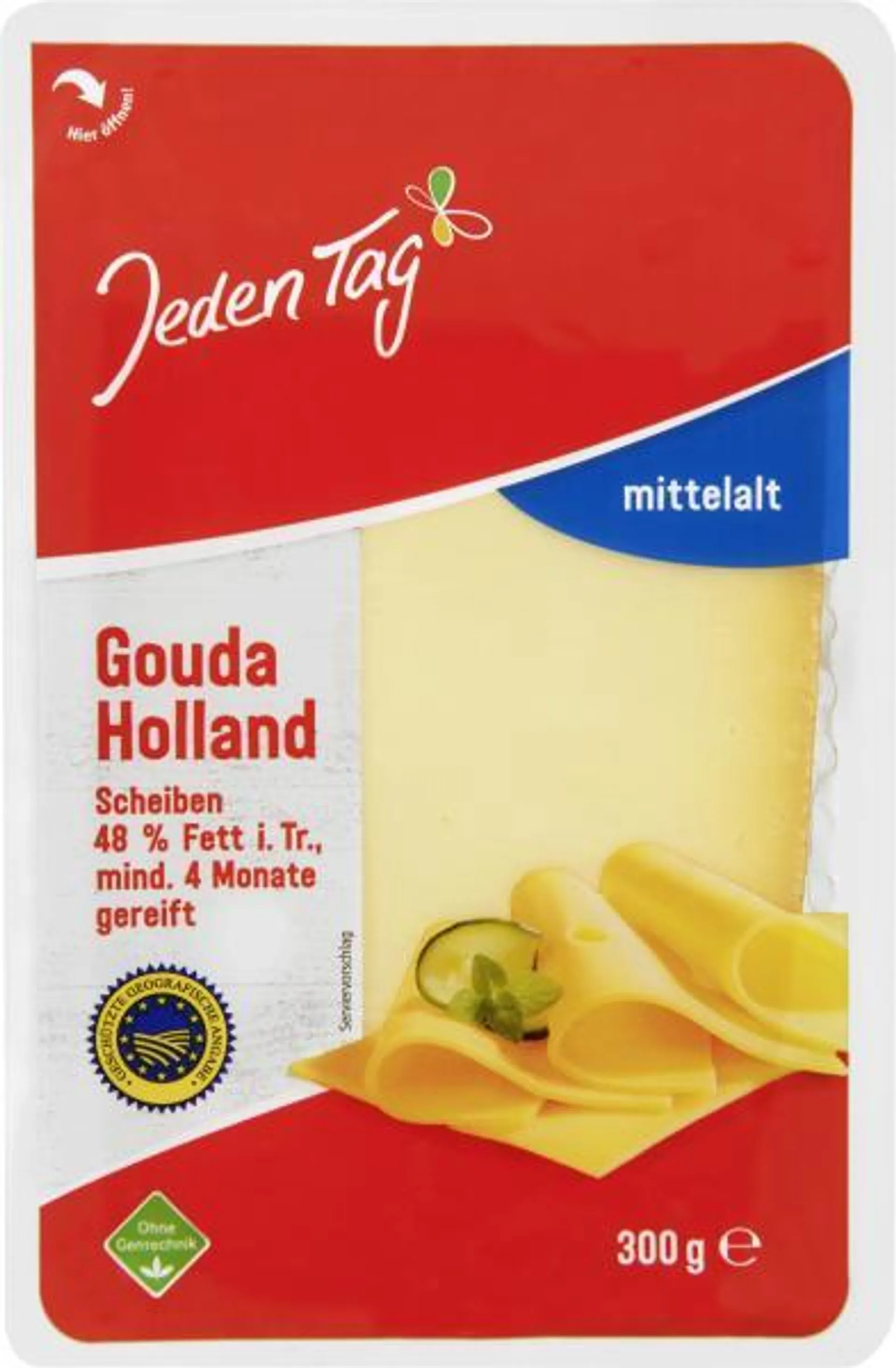 Jeden Tag Gouda Holland mittelalt 300 g