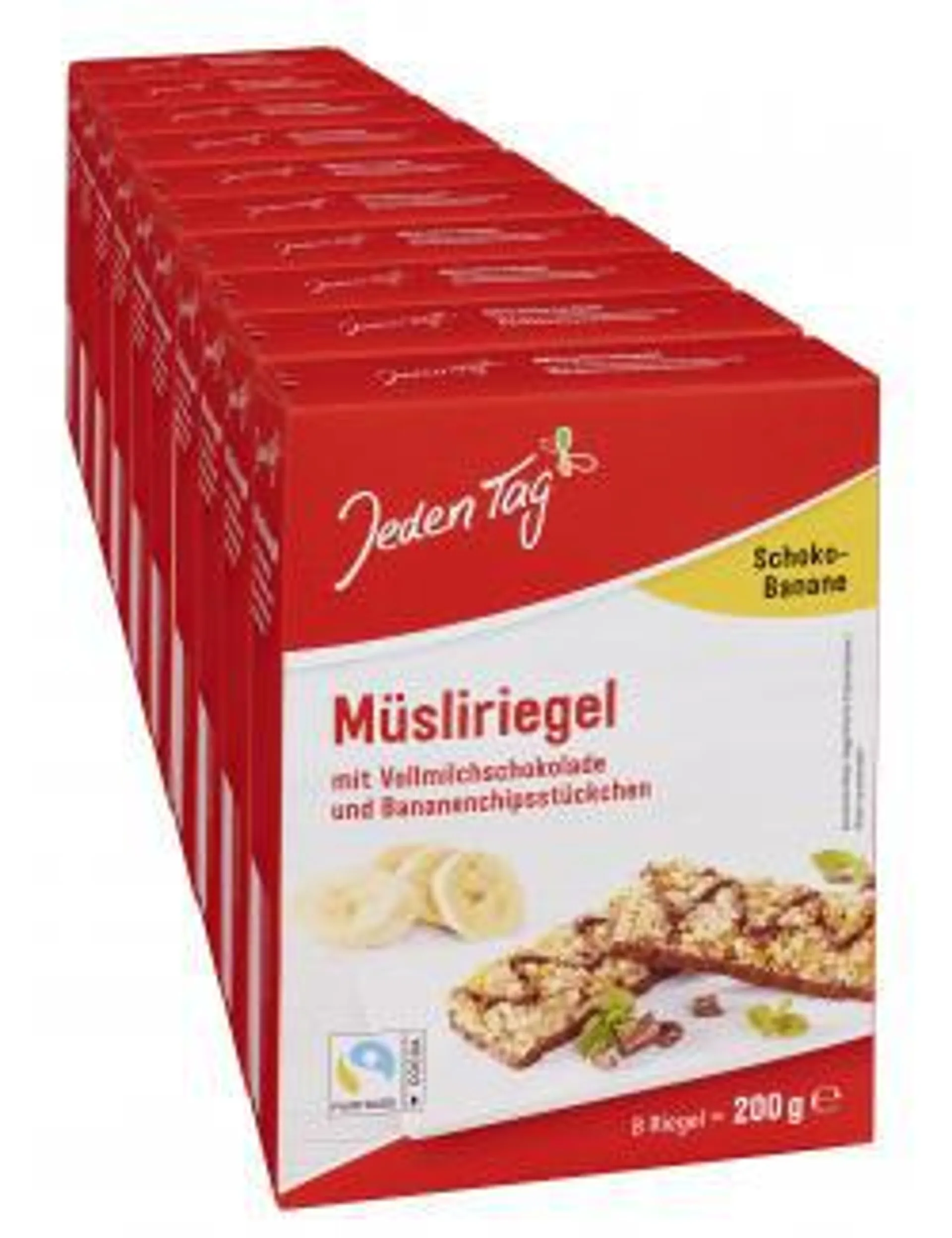 Jeden Tag Müsliriegel Schoko-Banane