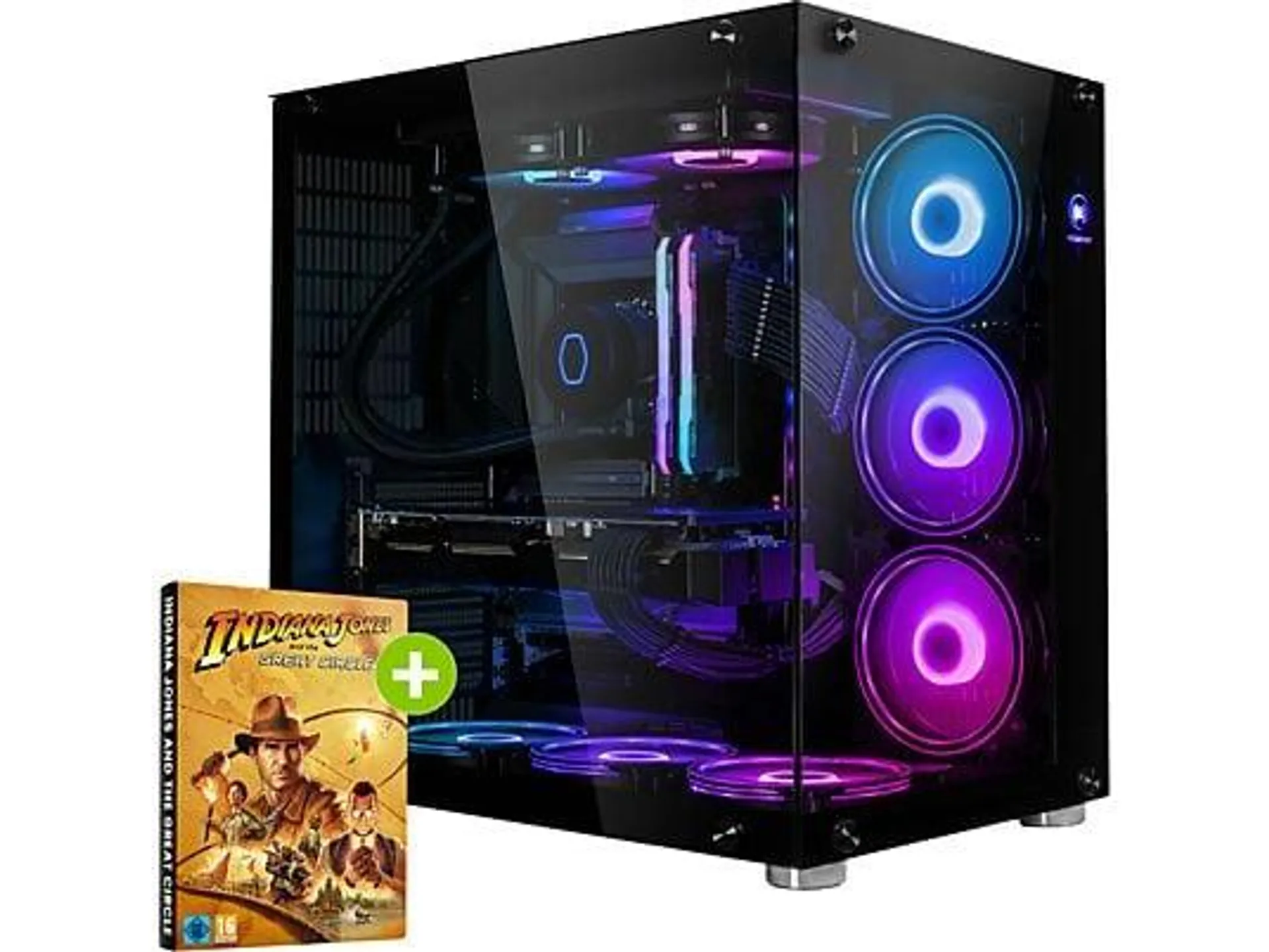 MEGAPORT Gaming PC AMD, Gaming PC Ryzen™ 9 5900X Prozessor, 32 GB RAM, 1000 GB SSD, NVIDIA GeForce RTX™ 4070 Super™, Windows 11 Home (64 Bit)