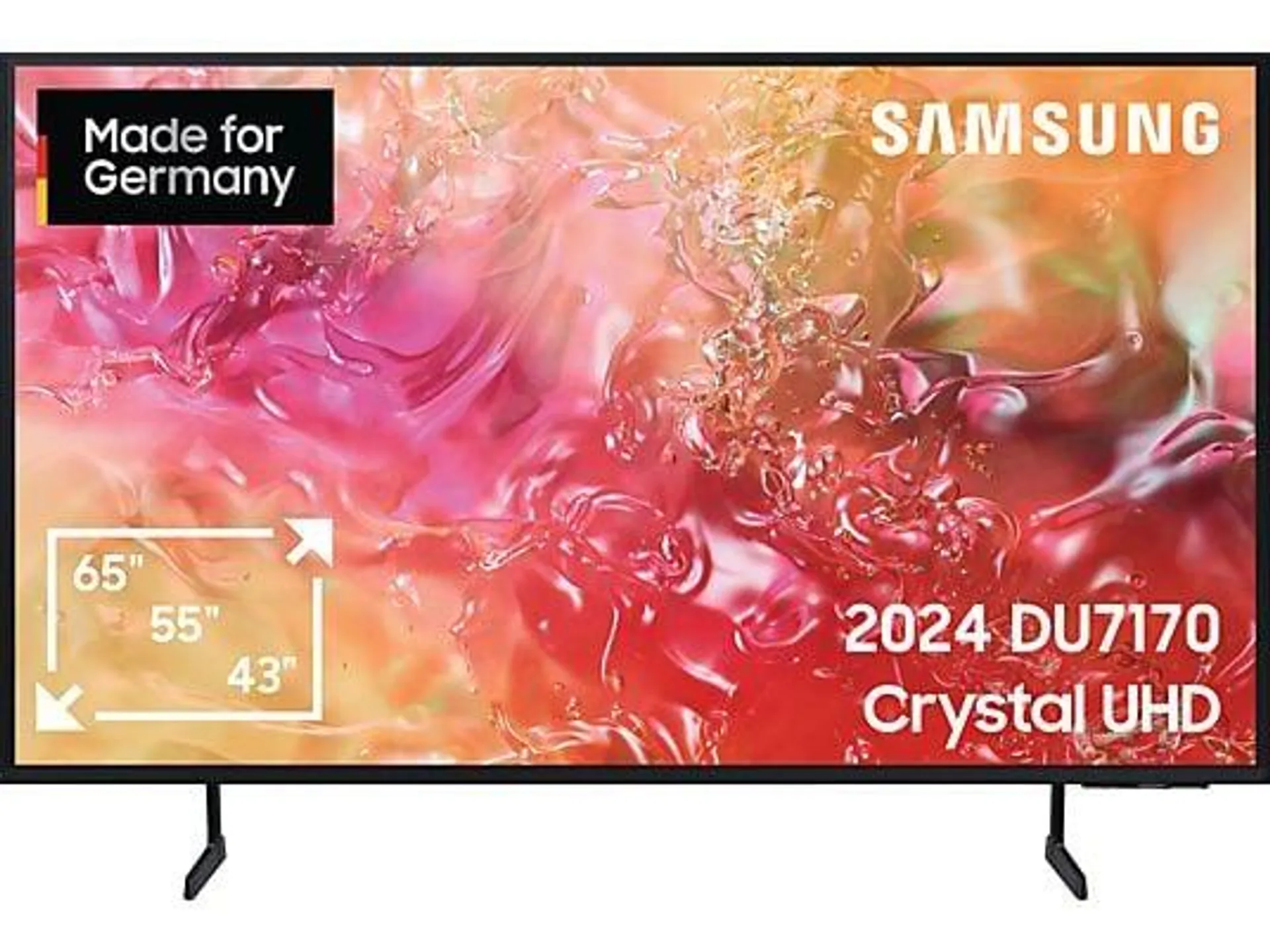 SAMSUNG GU43DU7170U LED TV (Flat, 43 Zoll / 108 cm, UHD 4K, SMART TV, Tizen)