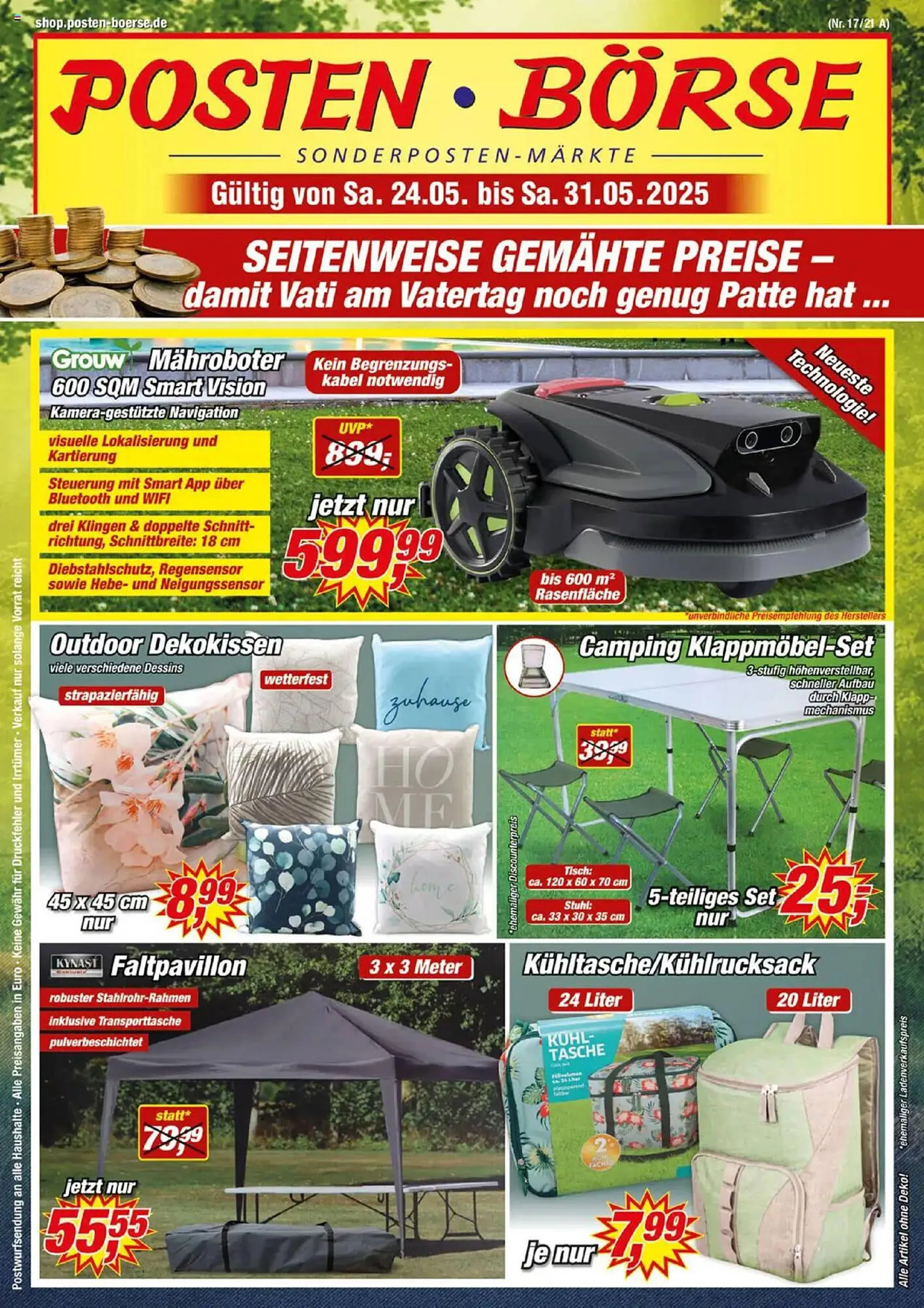 Posten Börse Prospekt von 24. Mai bis 31. Mai 2025 - Prospekt seite 1
