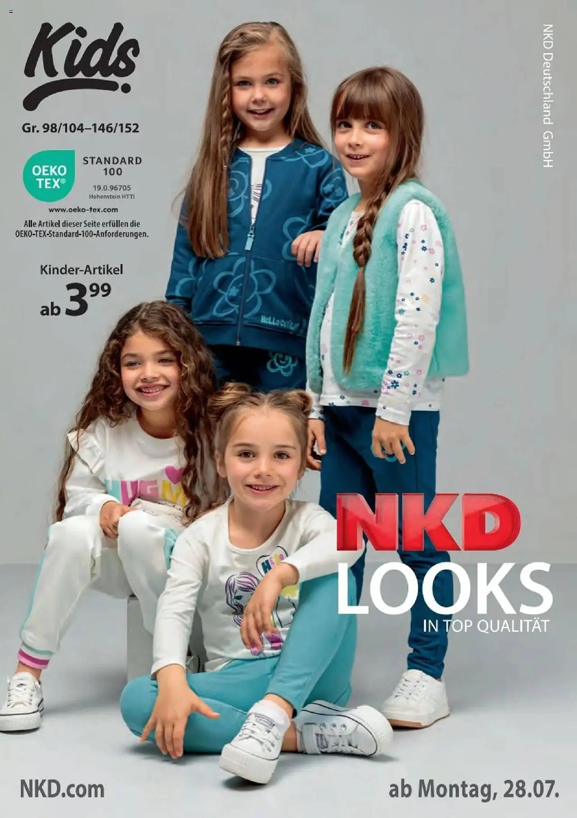 NKD Prospekt von 28. Juli bis 31. August 2025 - Prospekt seite 1
