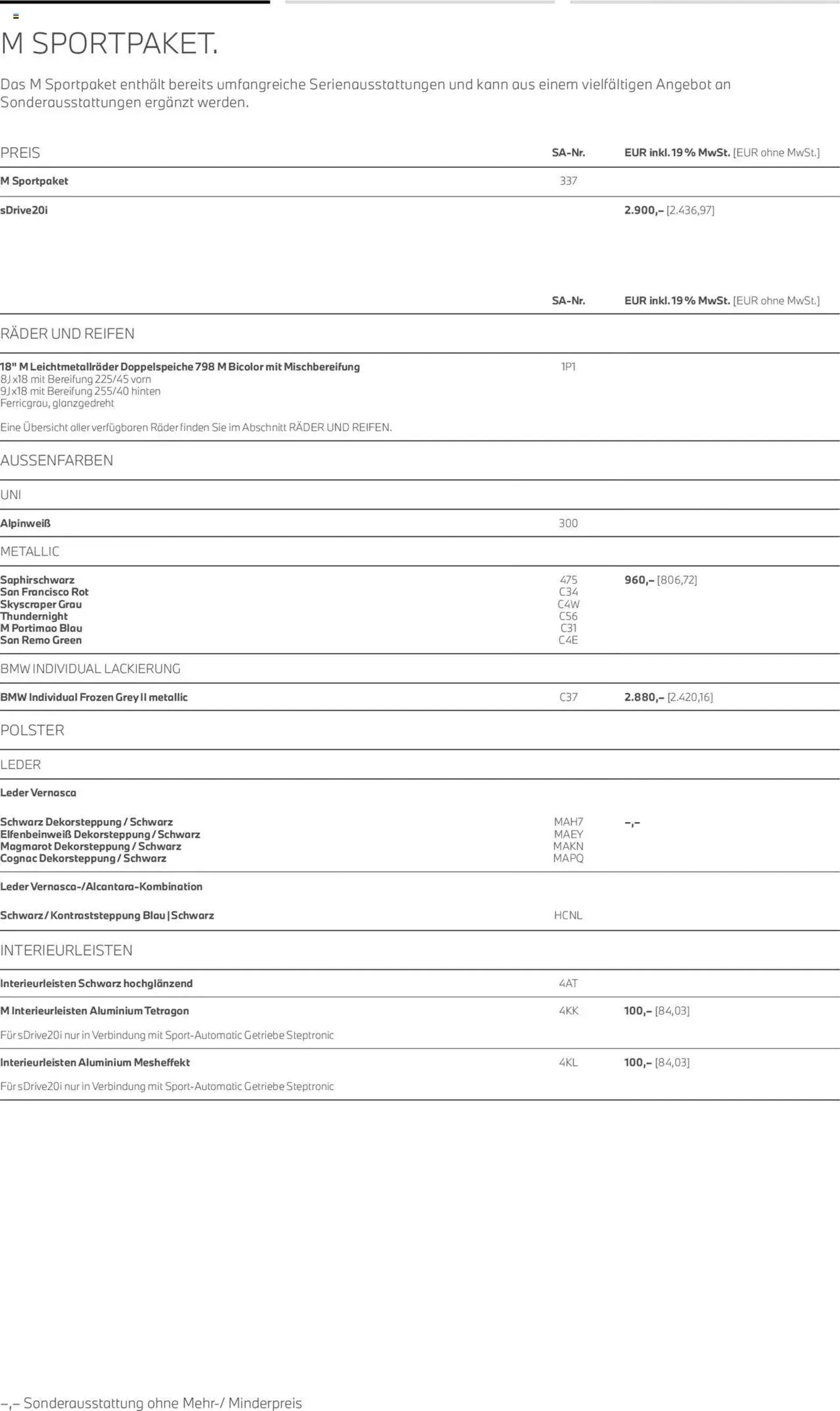 BMW Z4 von 1. Juli bis 31. Dezember 2024 - Prospekt seite 8