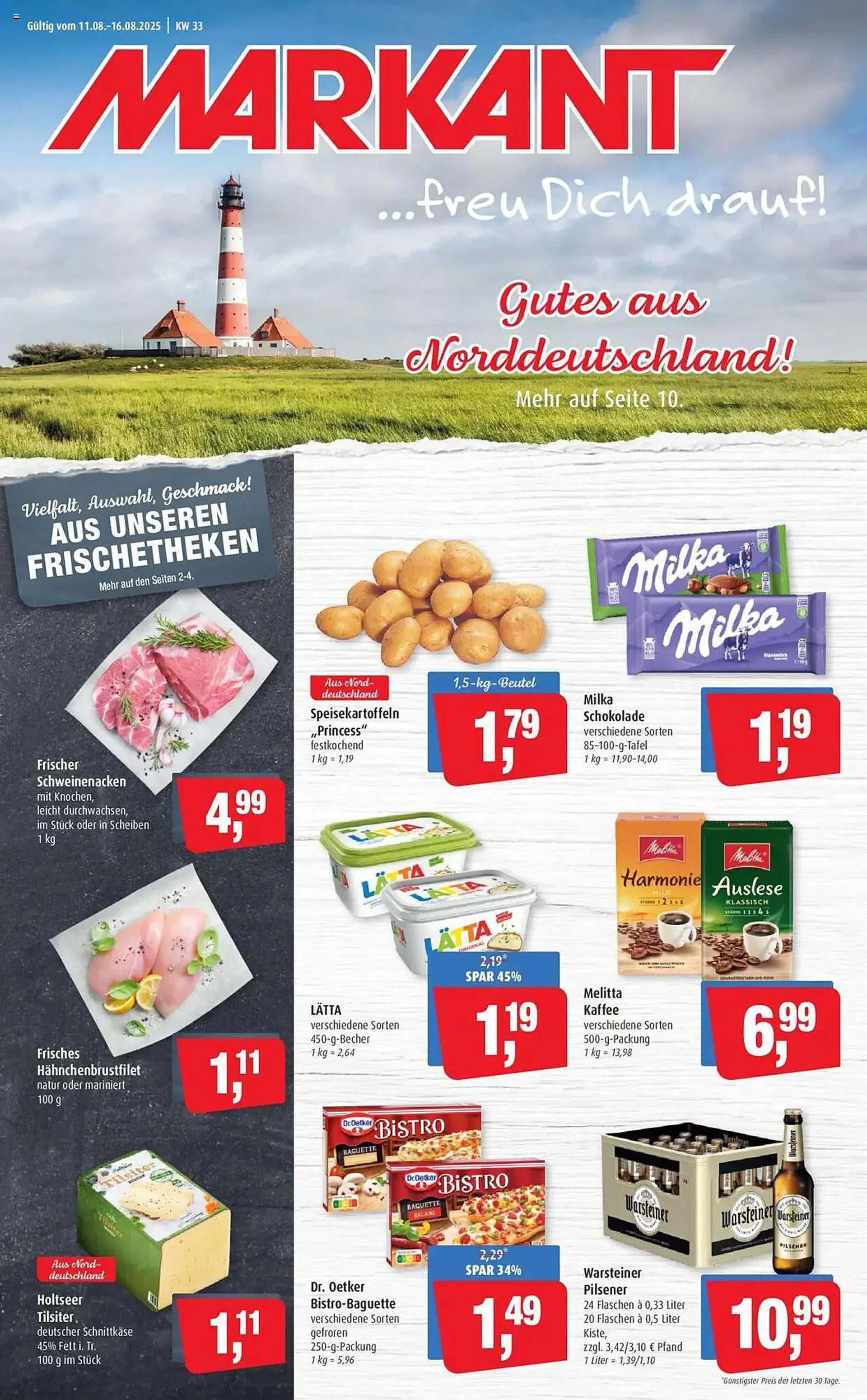 Markant Prospekt von 11. August bis 16. August 2025 - Prospekt seite 1