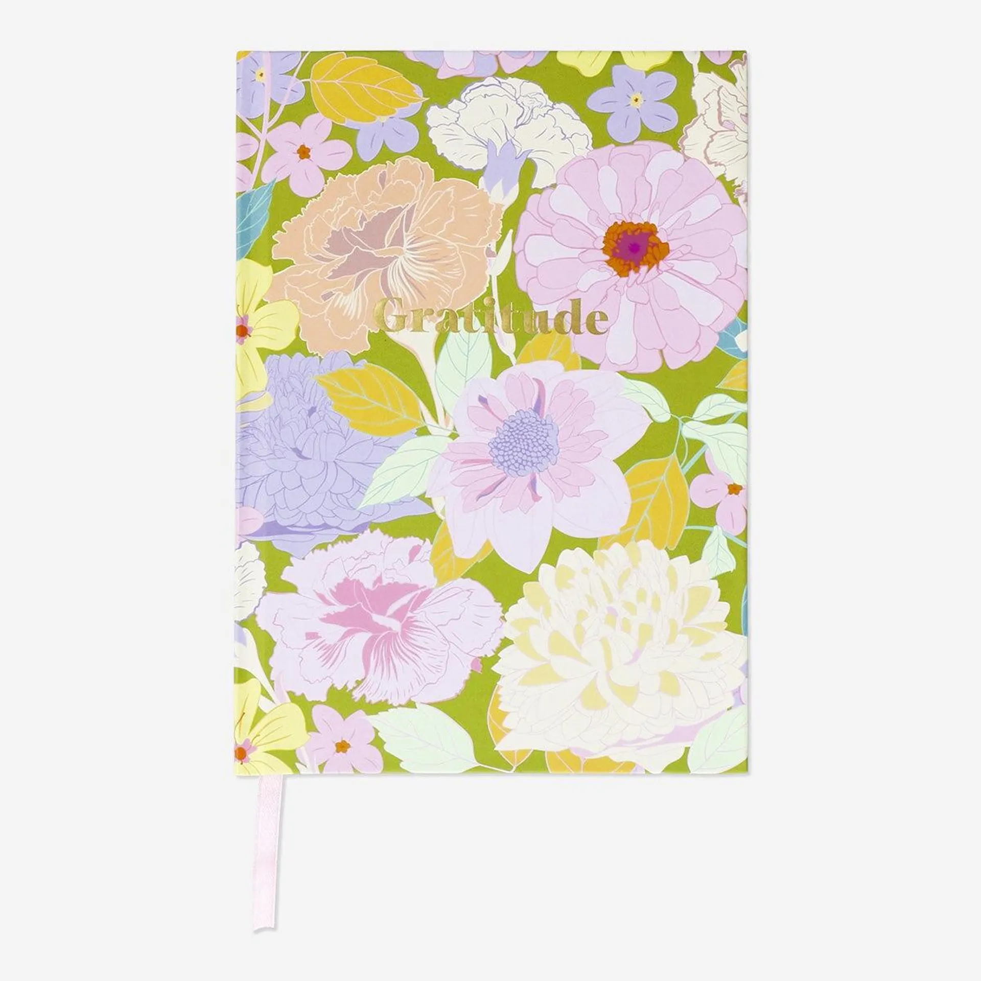 Floral gratitude journal - English