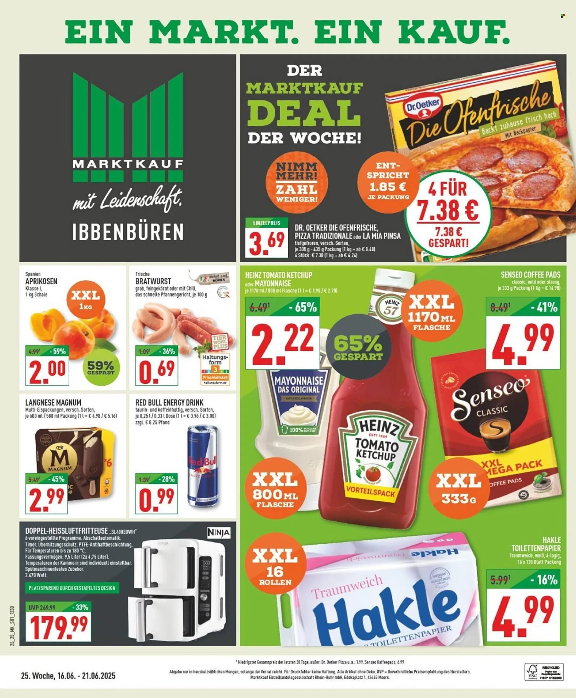 Marktkauf Prospekt von 16. Juni bis 21. Juni 2025 - Prospekt seite 1