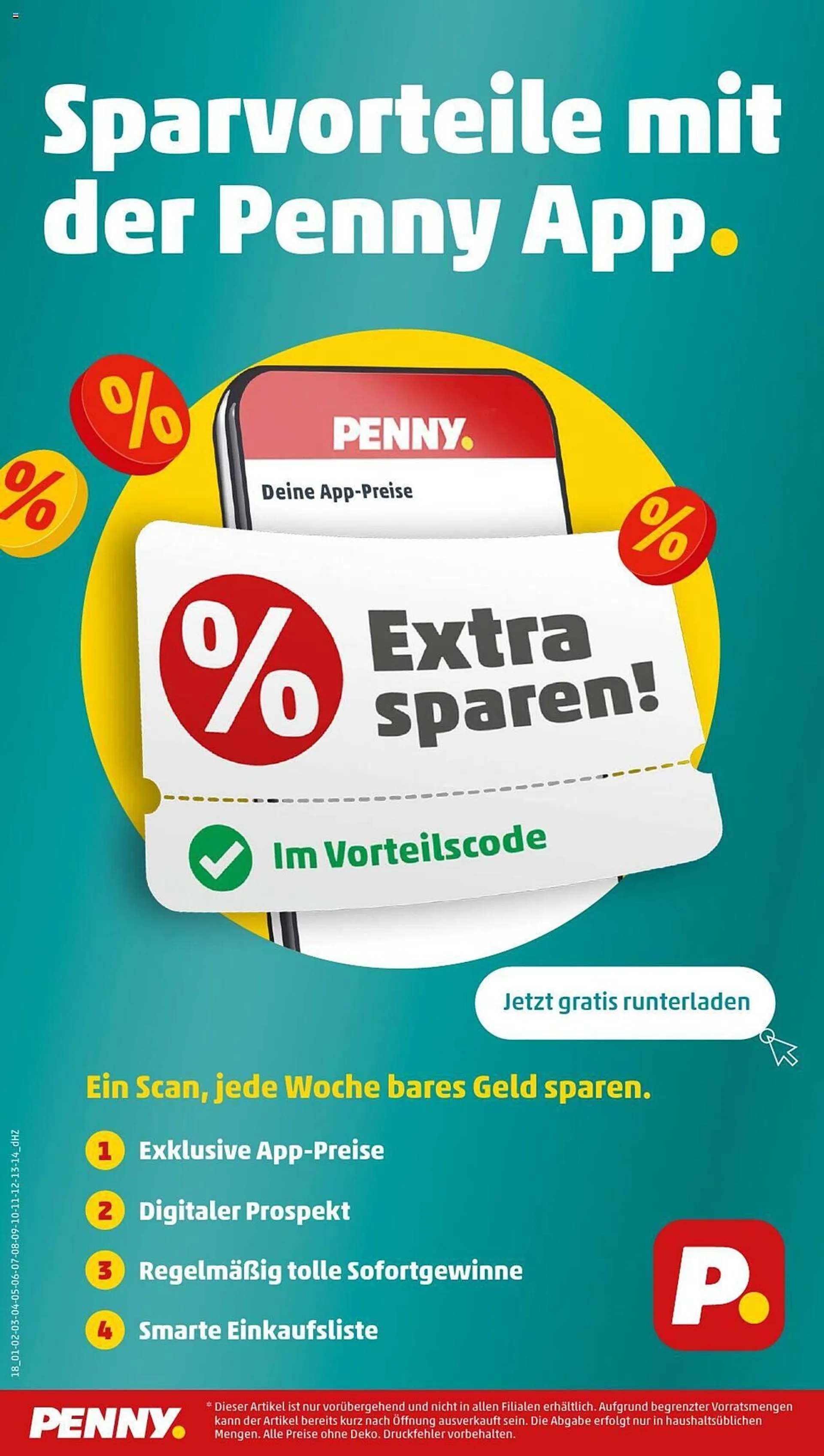 PENNY Prospekt von 21. Oktober bis 26. Oktober 2024 - Prospekt seite 20