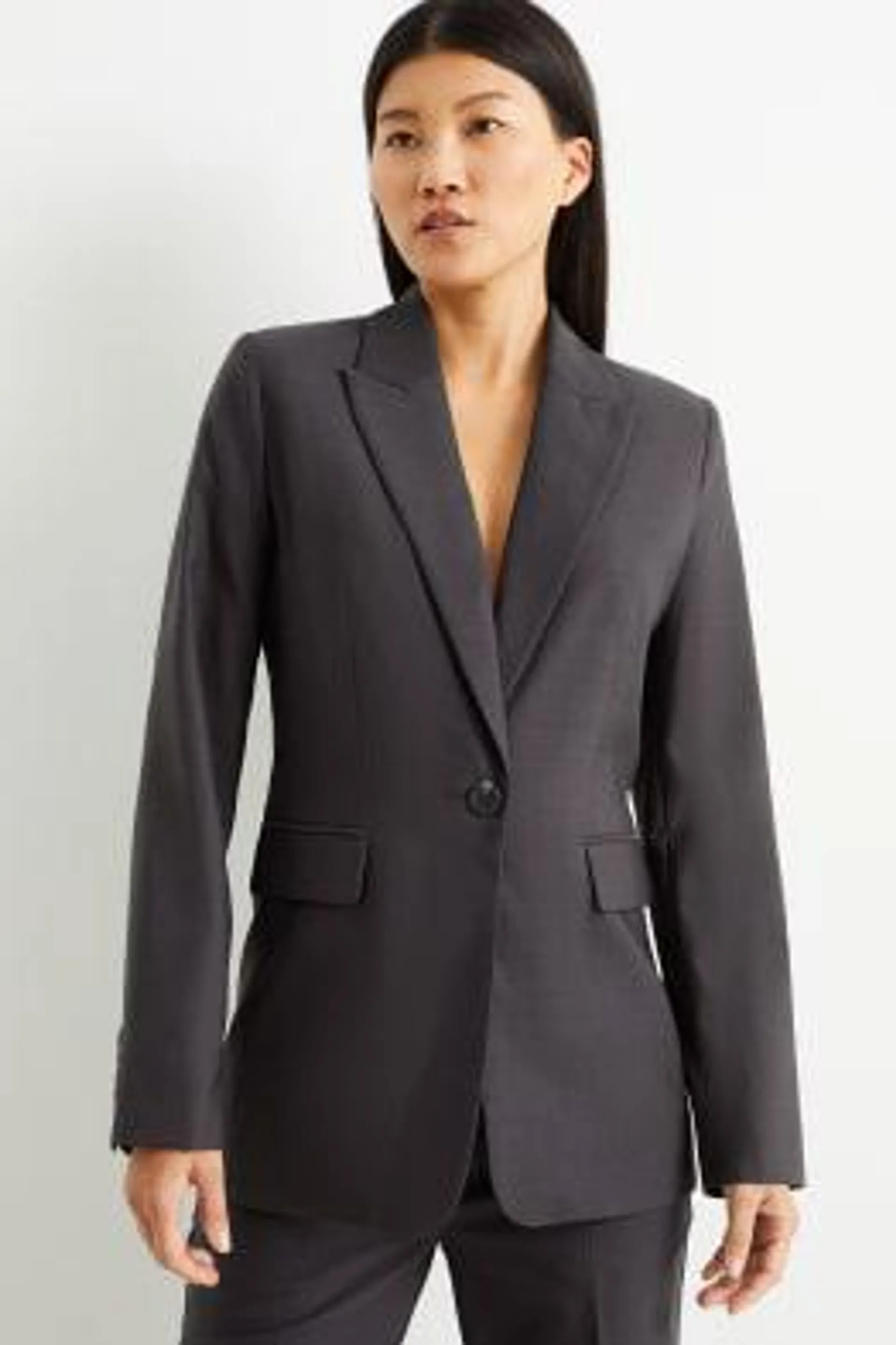 Business blazer - relaxed fit - wool blend