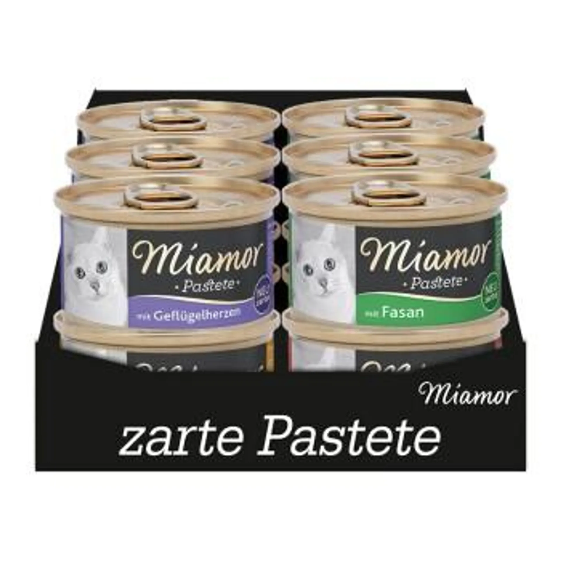 Miamor Pastete Multibox 12x85g Geflügel