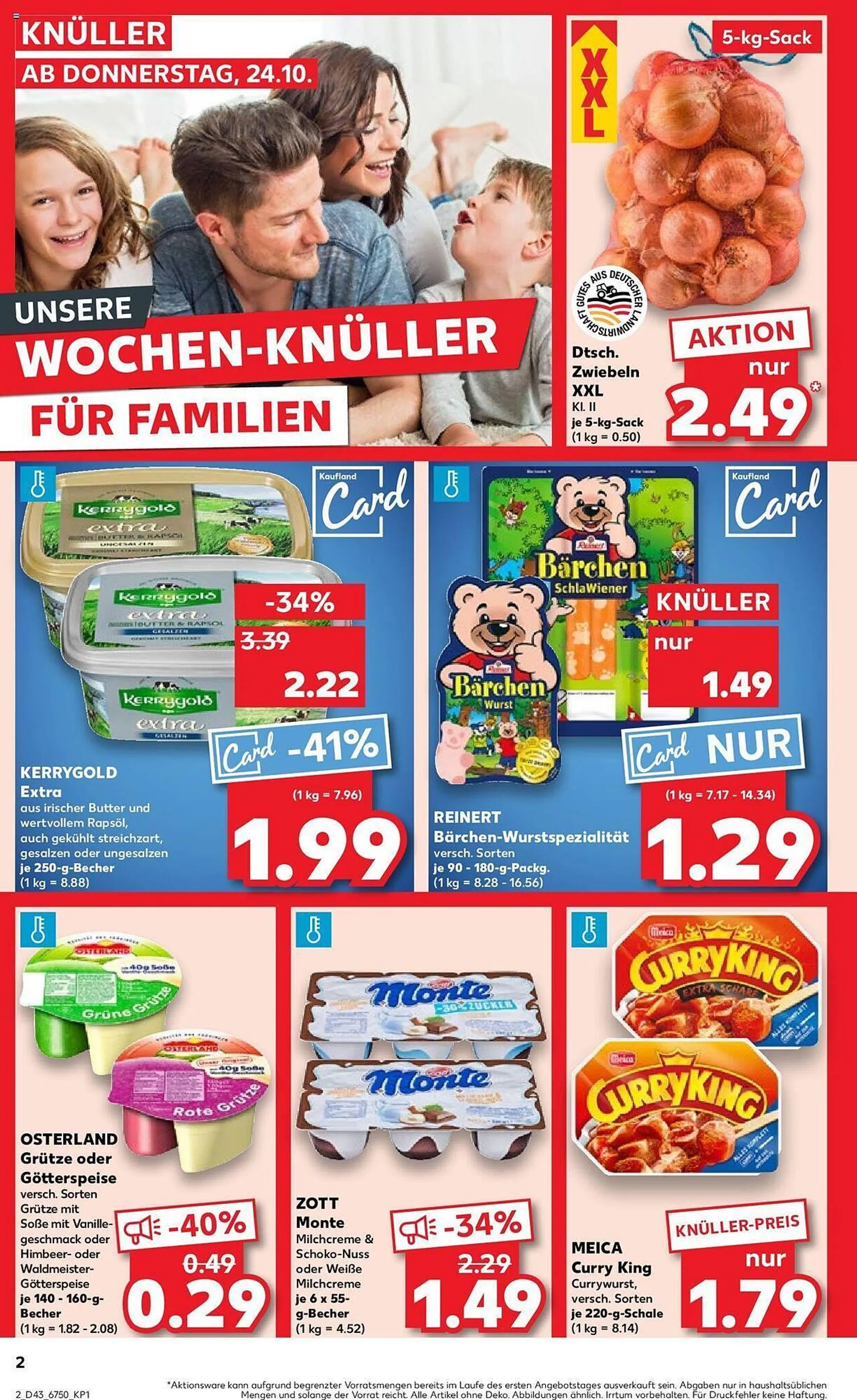 Kaufland Prospekt von 24. Oktober bis 30. Oktober 2024 - Prospekt seite 2