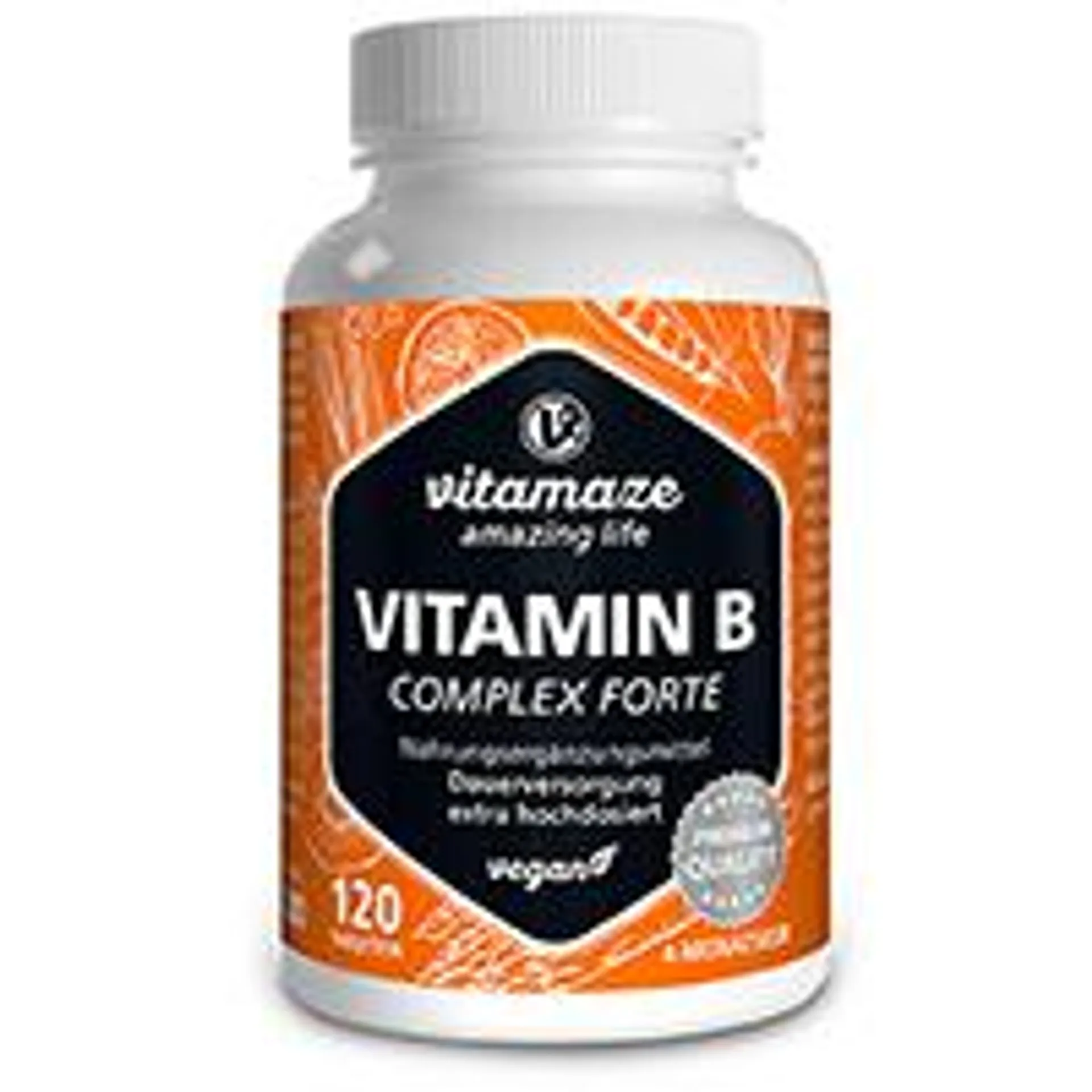 VITAMIN B COMPLEX extra hochdosiert vegan Tabl. 120 St Tabletten
