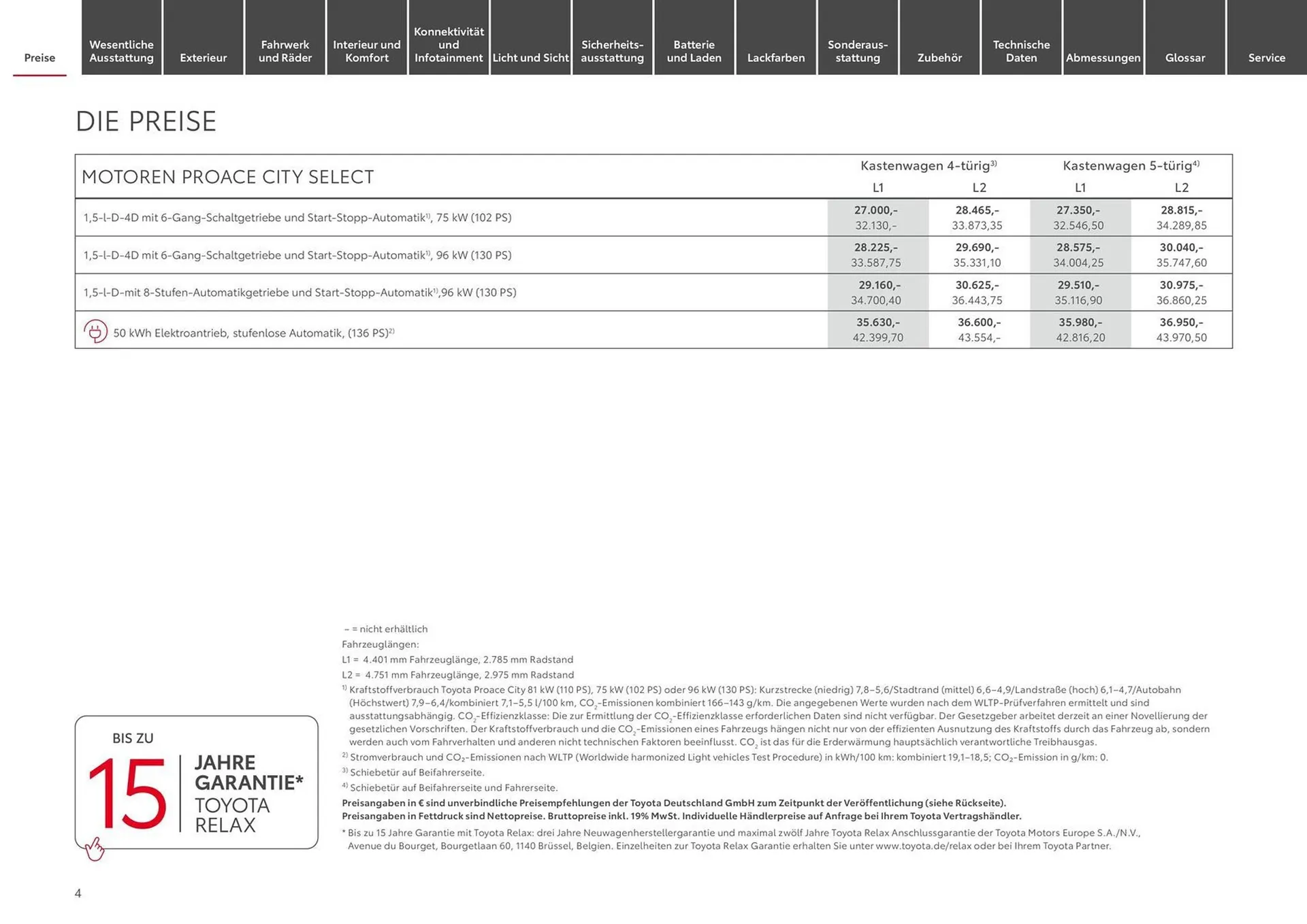 Toyota Prospekt von 9. April bis 9. April 2025 - Prospekt seite 4