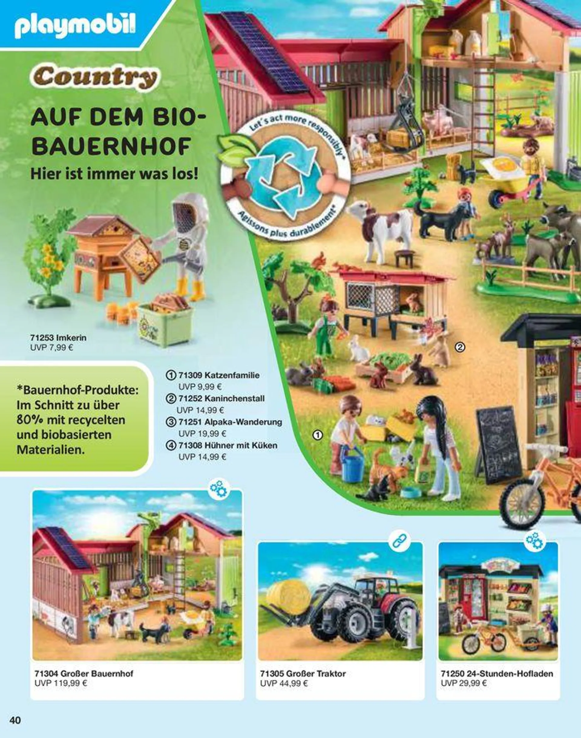 50 Years Of Playmobil von 9. Juli bis 31. Dezember 2024 - Prospekt seite 40