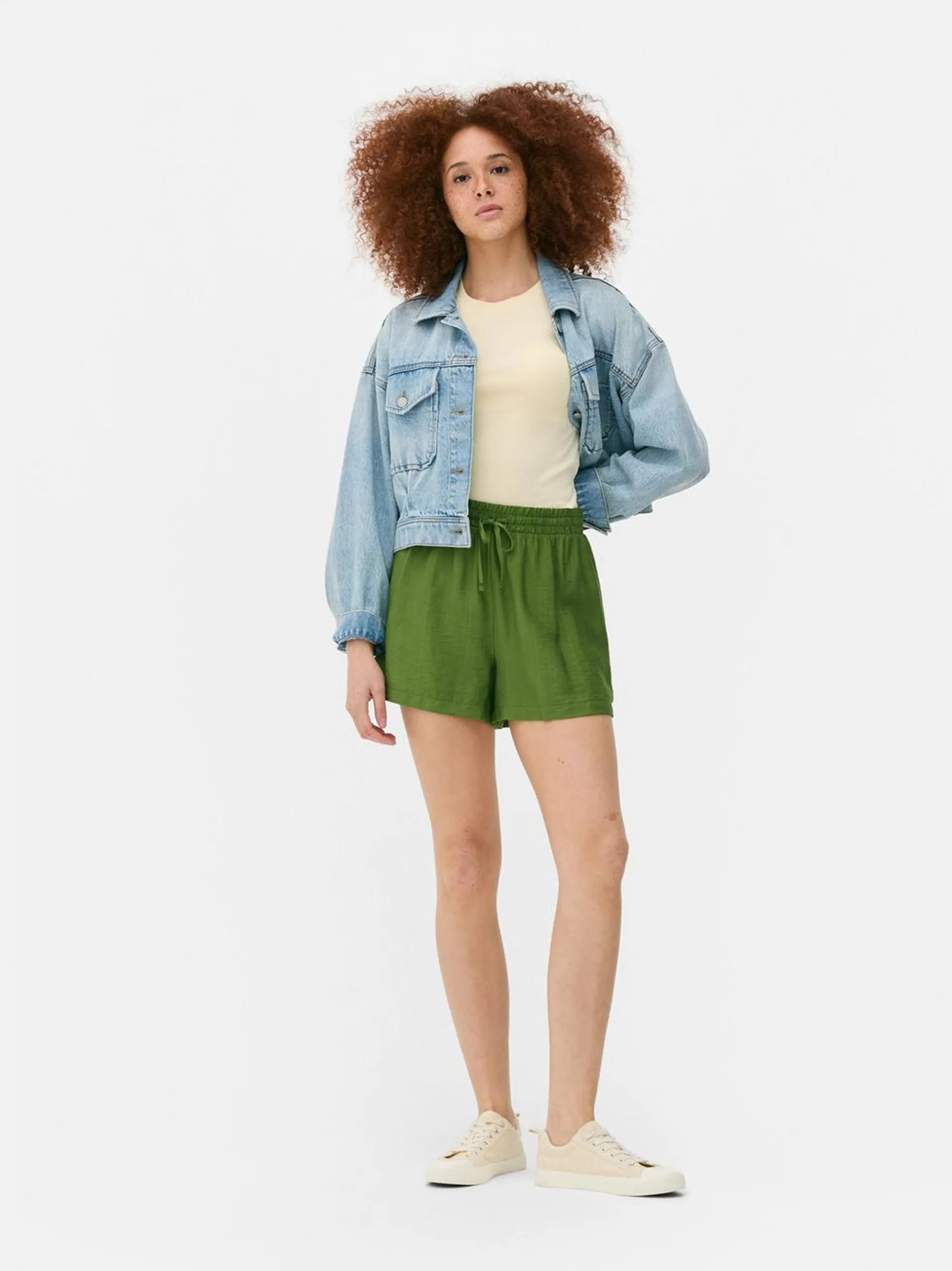 Essential High Waist Shorts
