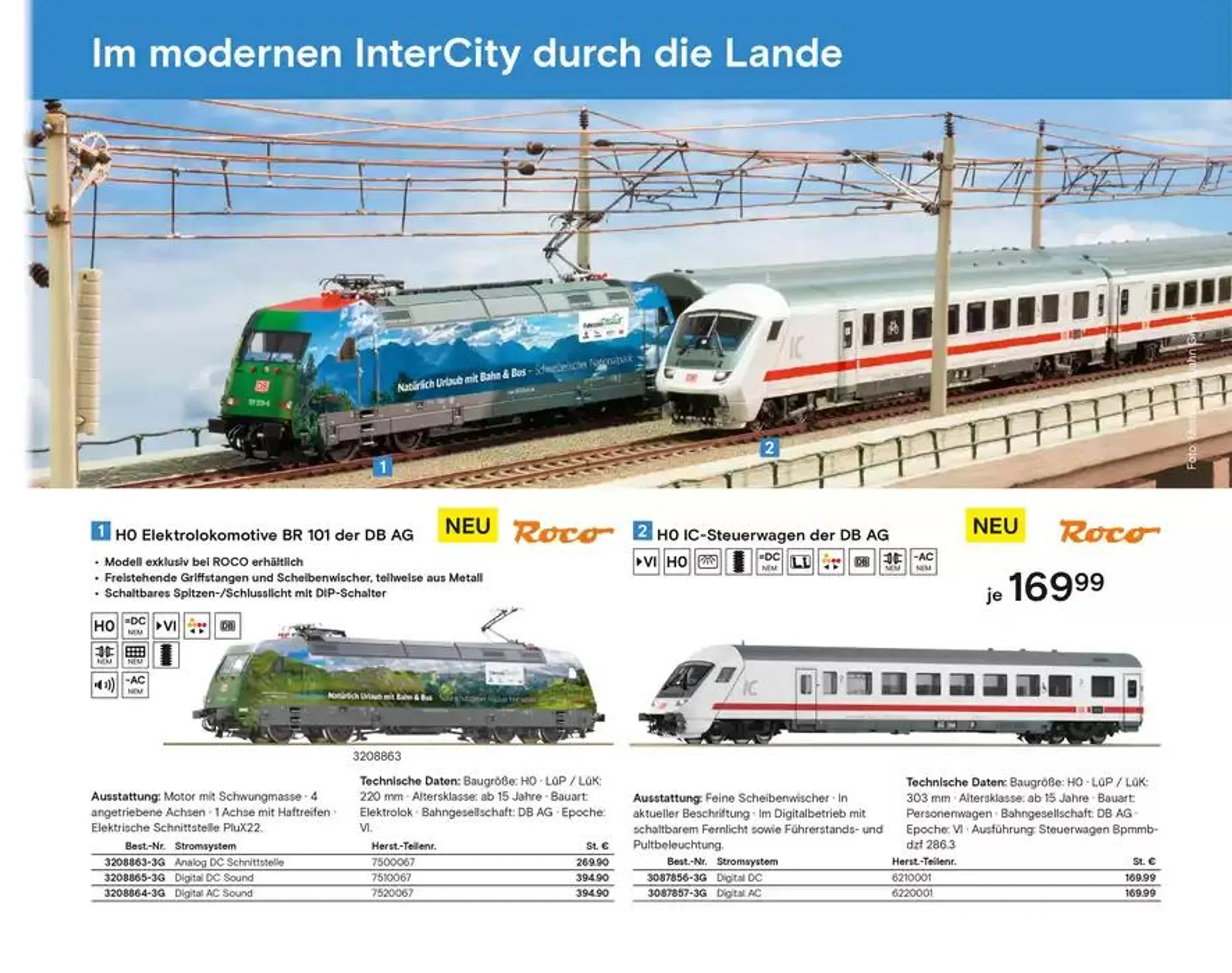 Modellbahn Katalog von 29. Oktober bis 31. Dezember 2025 - Prospekt seite 291