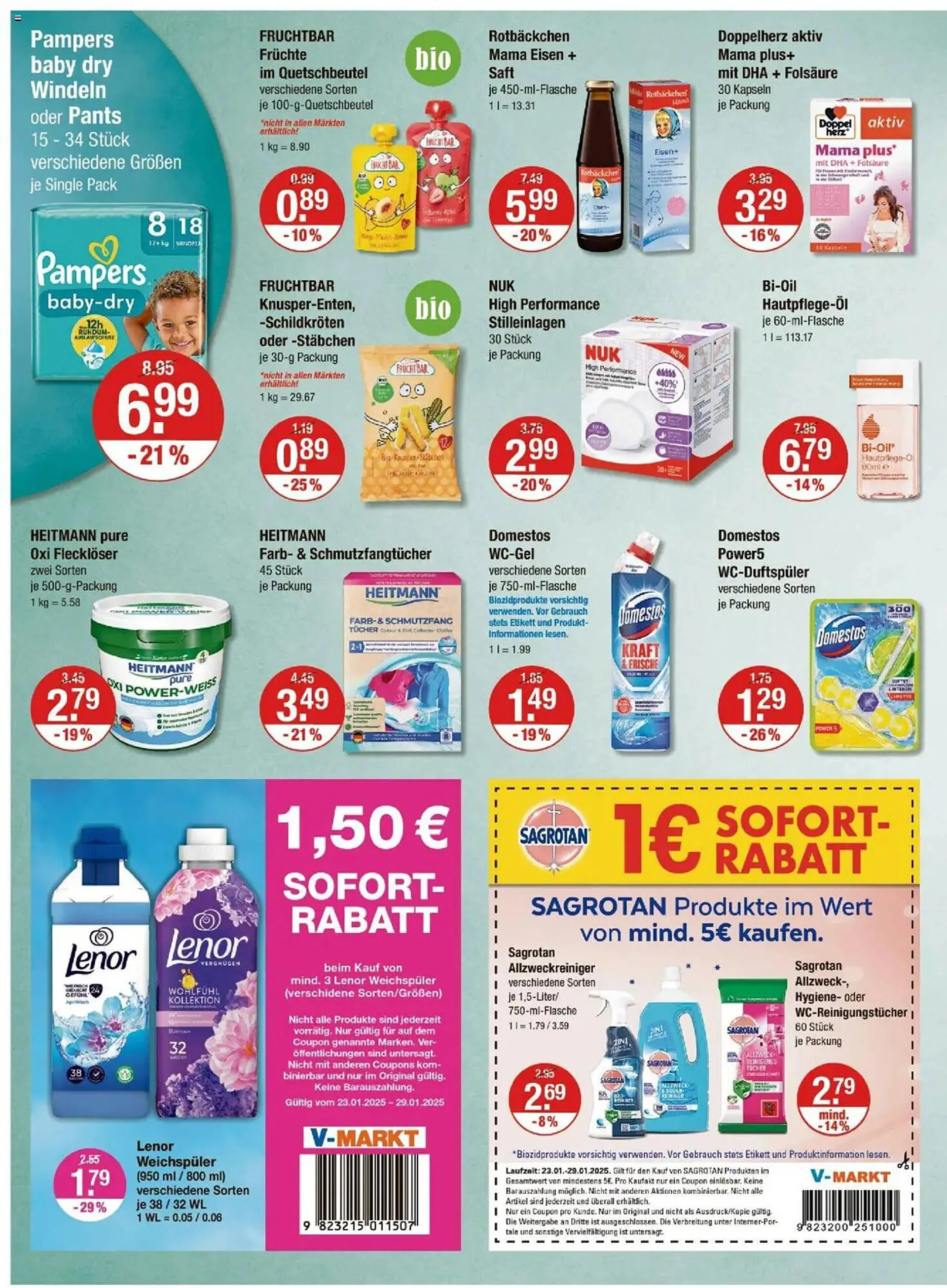 V Markt Prospekt von 23. Januar bis 29. Januar 2025 - Prospekt seite 10