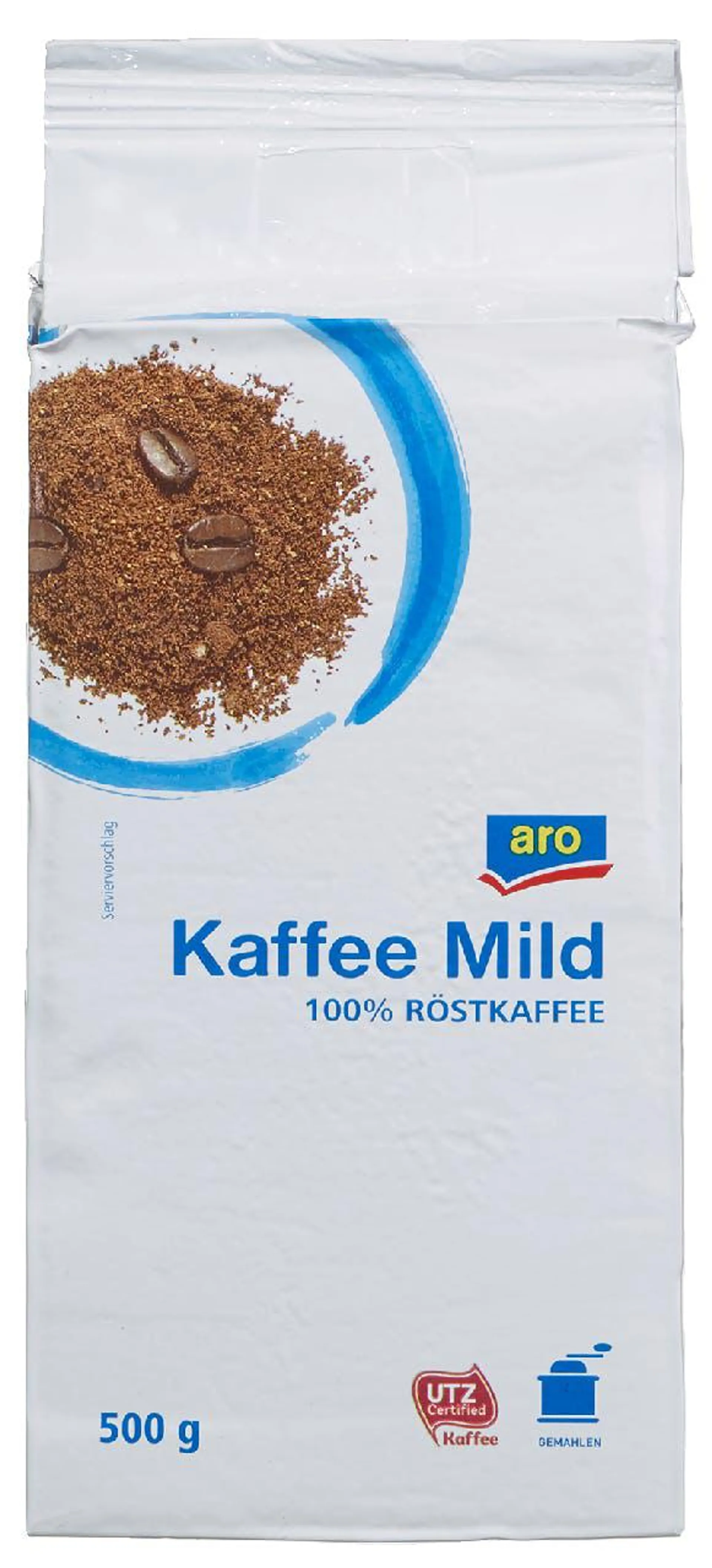 aro Gemahlener Kaffee Mild (500 g)