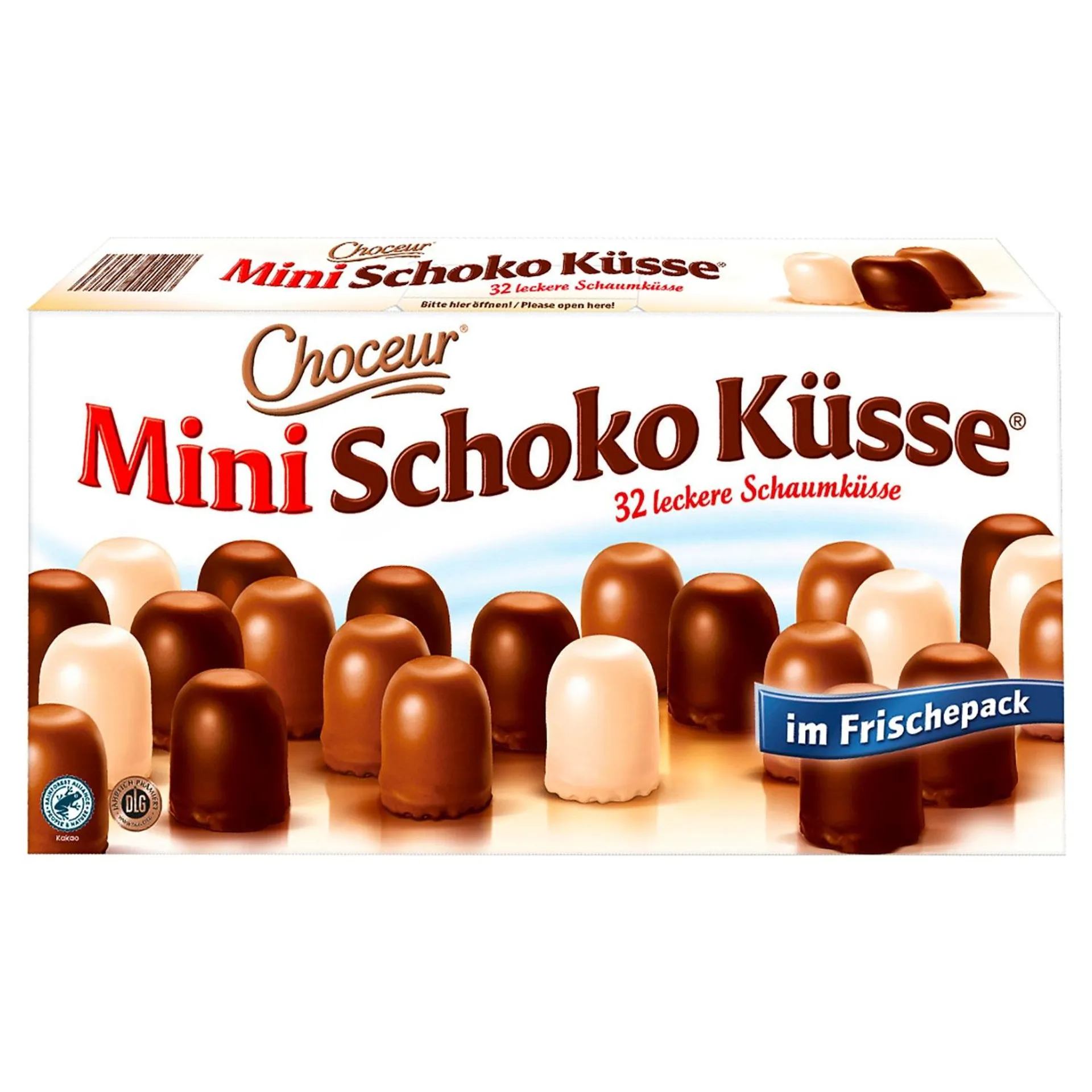 CHOCEUR Mini-Schokoküsse 266 g