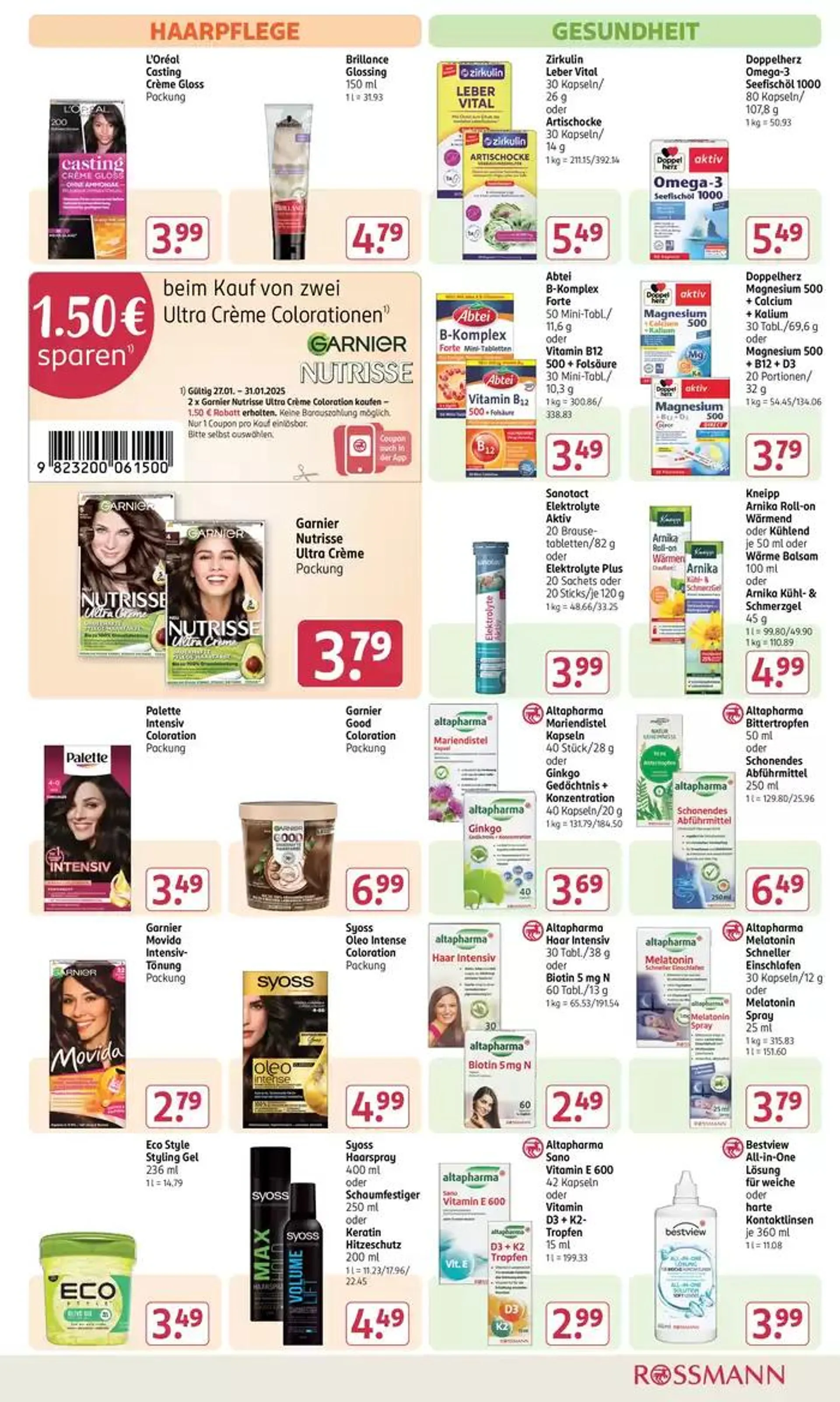 Rossmann katalog von 25. Januar bis 31. Januar 2025 - Prospekt seite 9