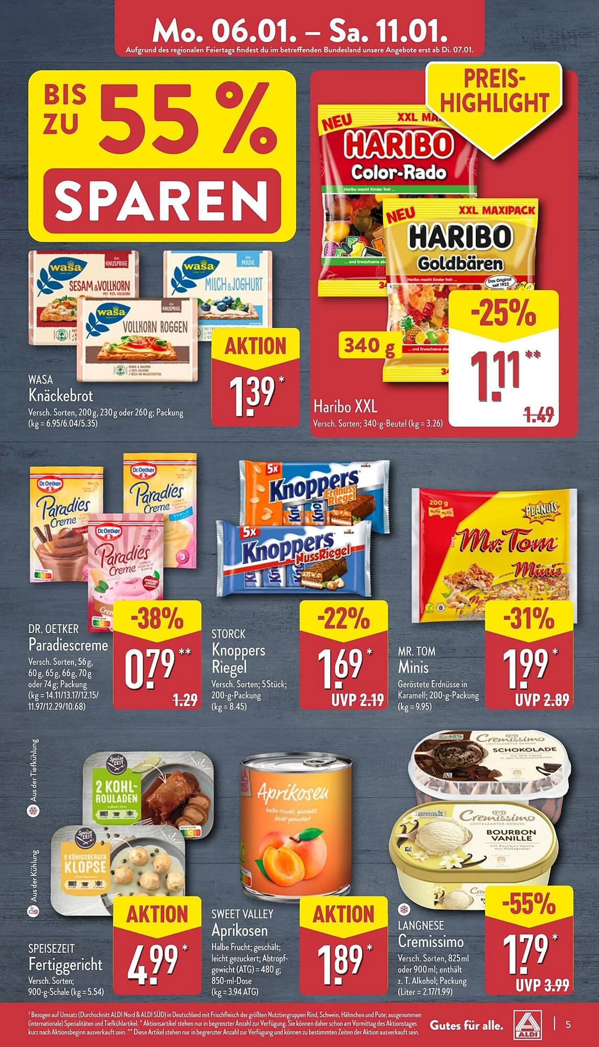 Aldi Nord Prospekt von 6. Januar bis 12. Januar 2025 - Prospekt seite 5