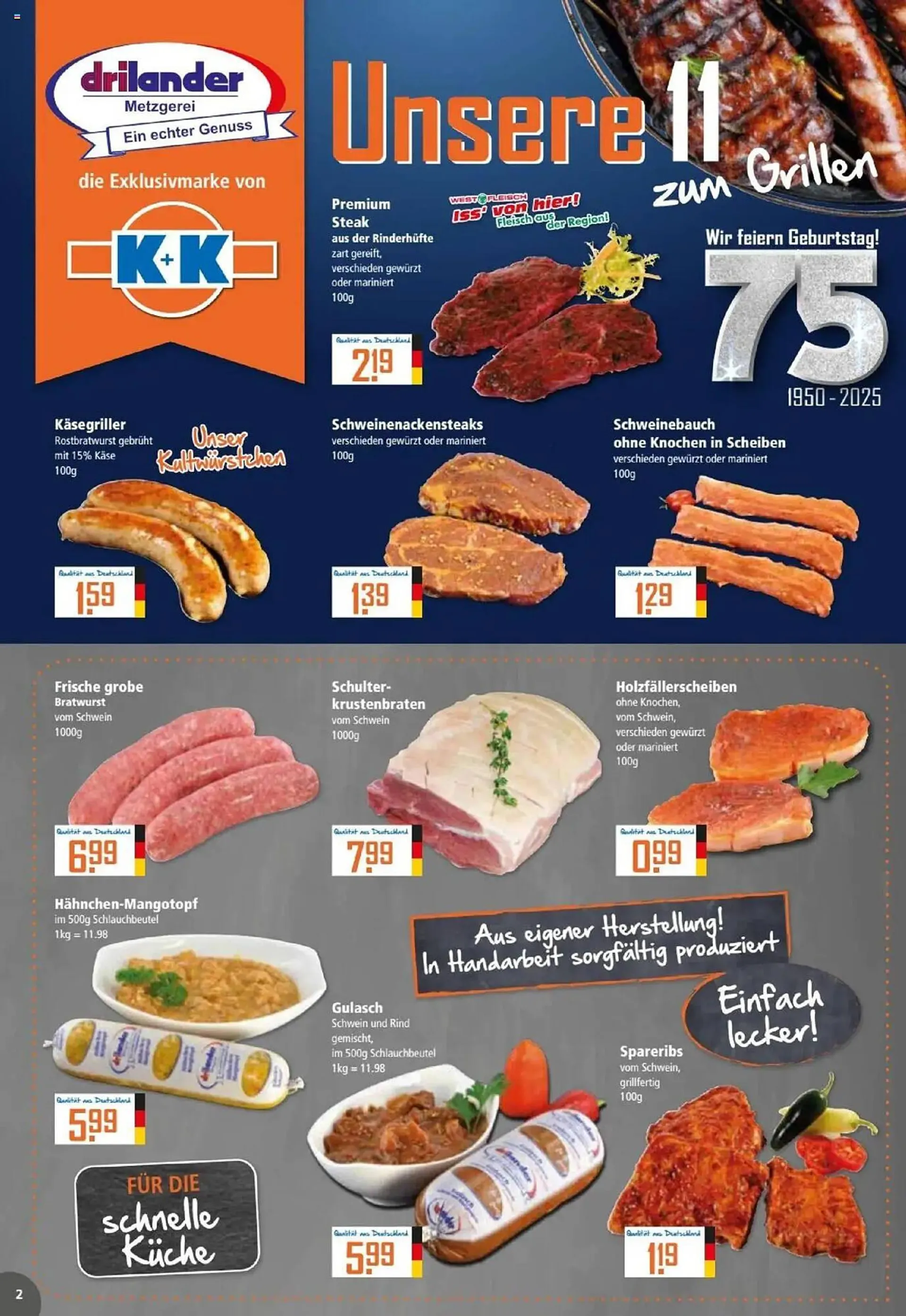 Klaas und Kock Prospekt von 10. Juni bis 15. Juni 2025 - Prospekt seite 2