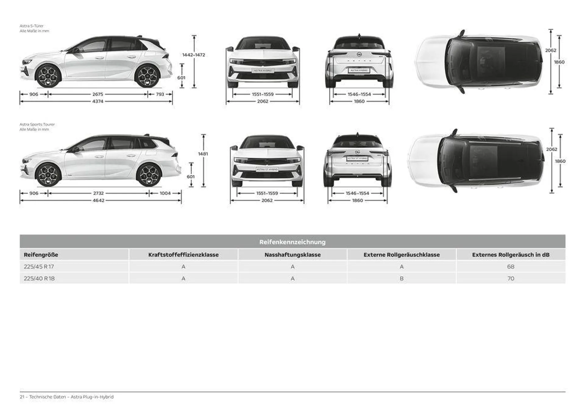 Opel Astra 5-Türer Plug-in-Hybrid - 21