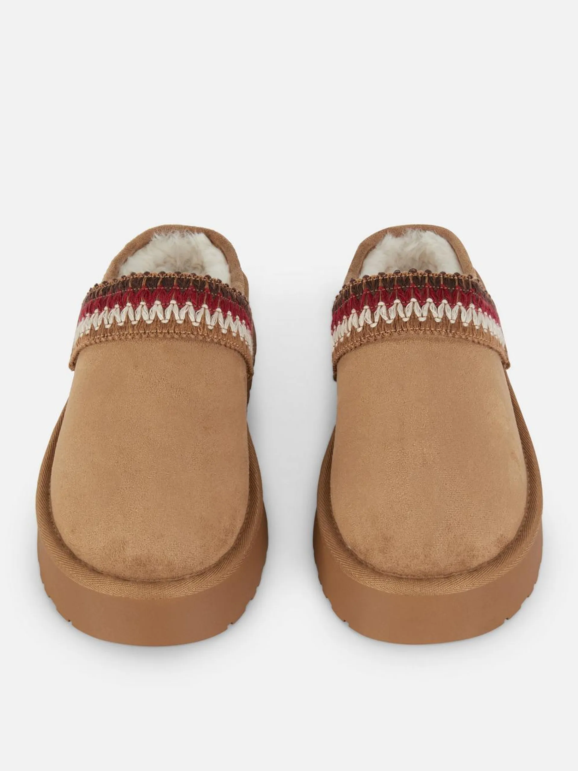 Gefütterte Clog-Slipper