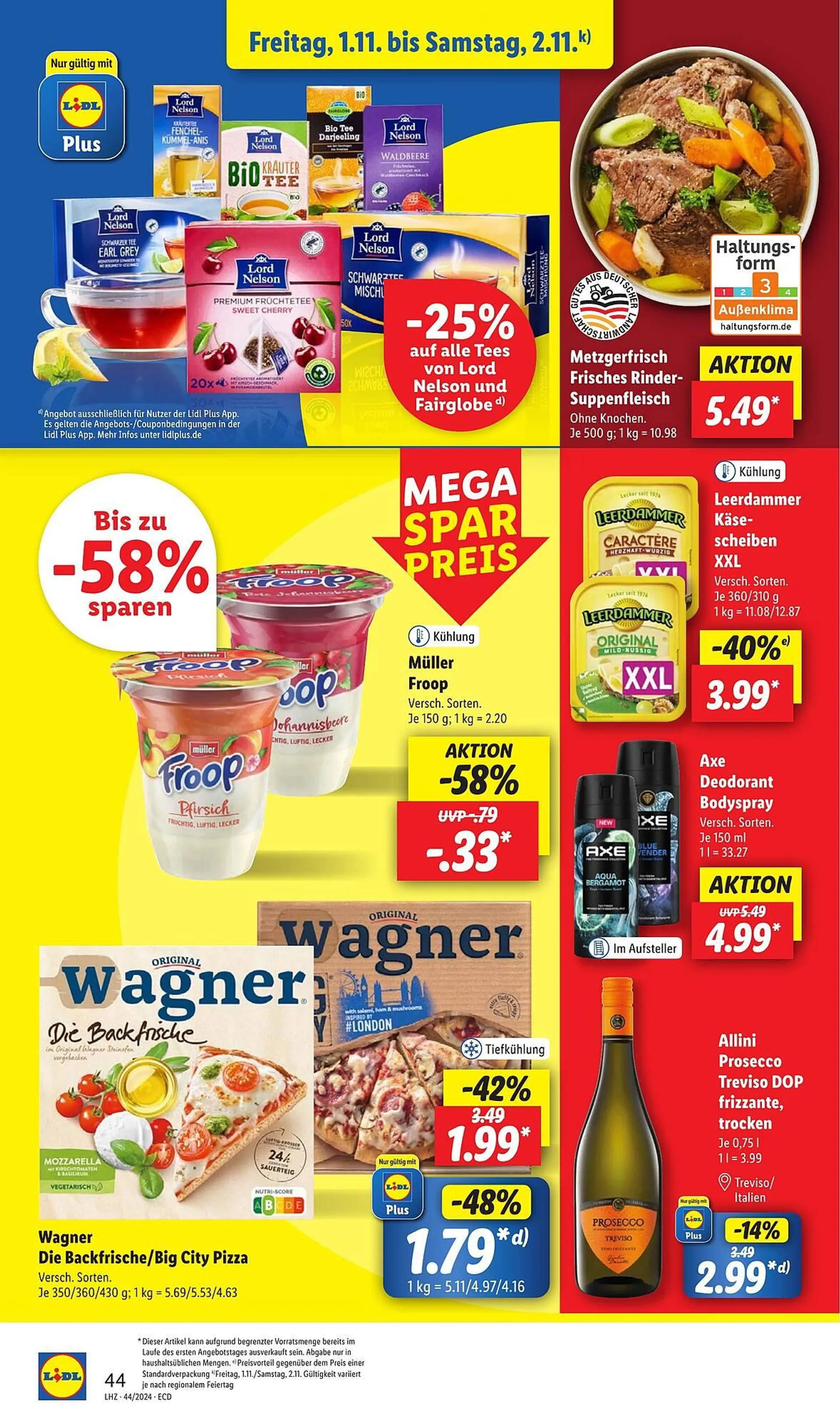 Lidl Prospekt von 28. Oktober bis 2. November 2024 - Prospekt seite 47