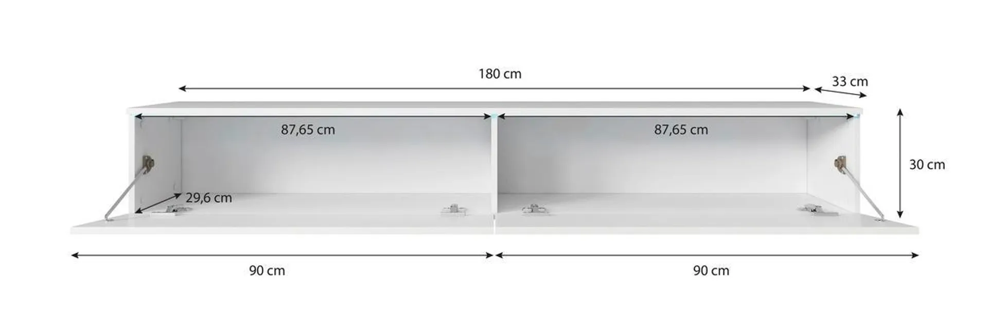 Vera in 180/30/33 cm